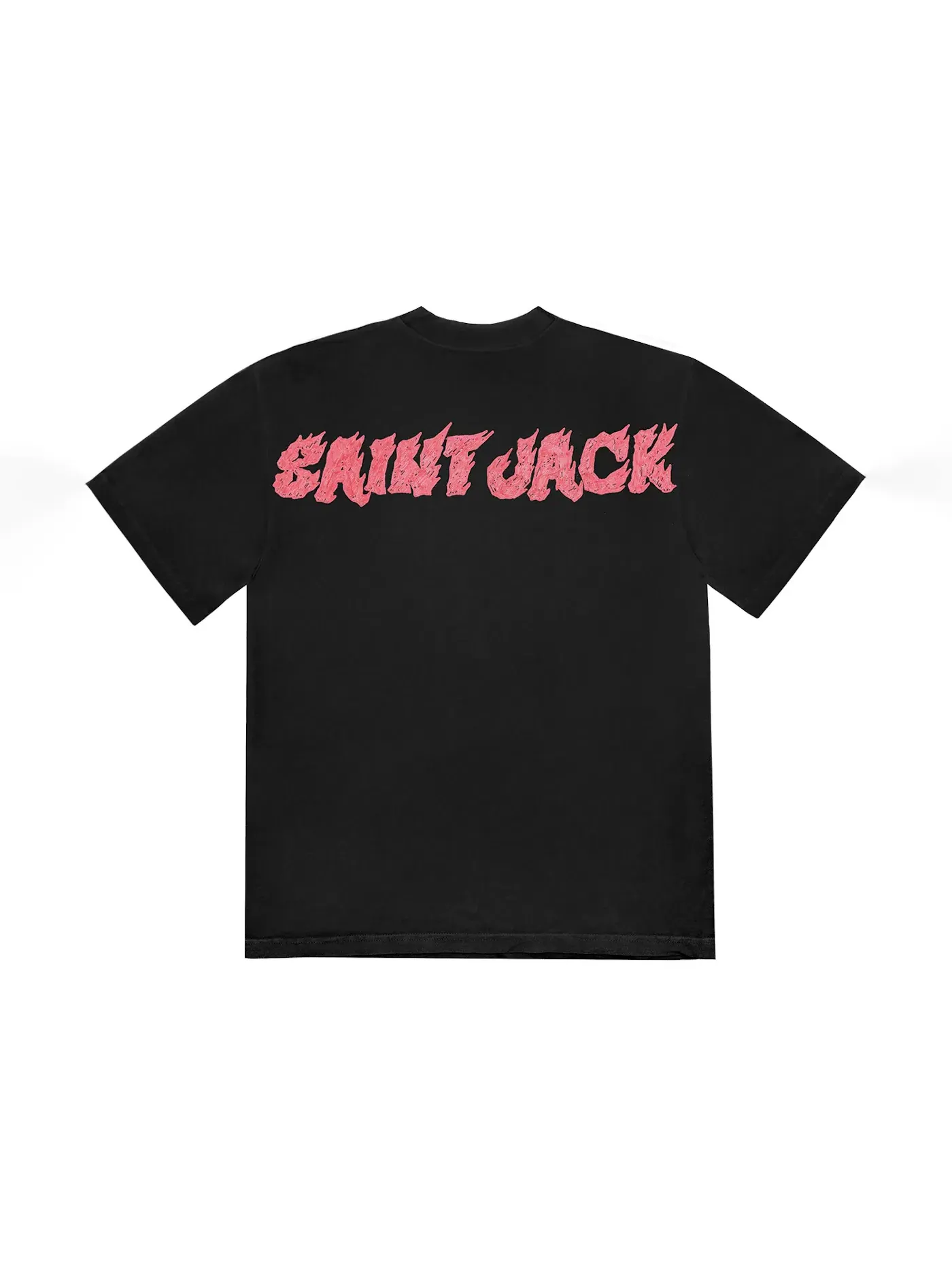 Мужская футболка с принтом Tee Travis Scott — изображение 2 из 2, черный
