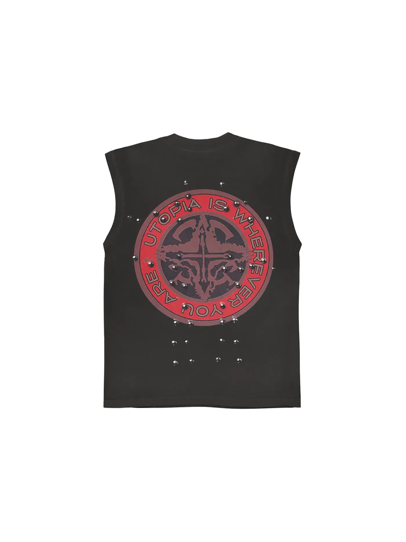 Мужской топ-майка без рукавов Travis Scott Tank — изображение 1 из 2, черный
