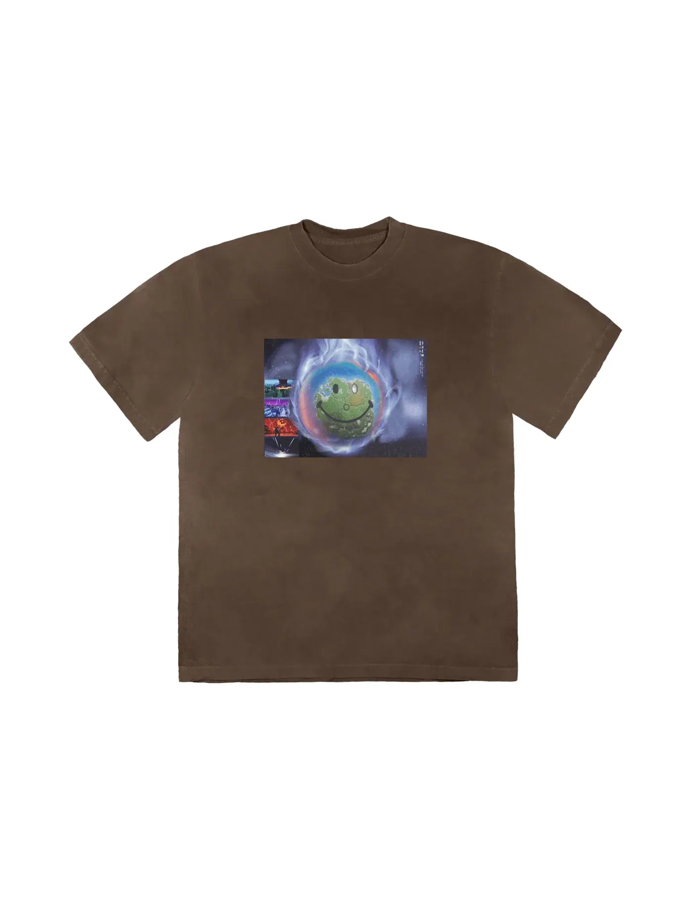 Мужская футболка с принтом Travis Scott T-Shirt — изображение 1 из 2, черный