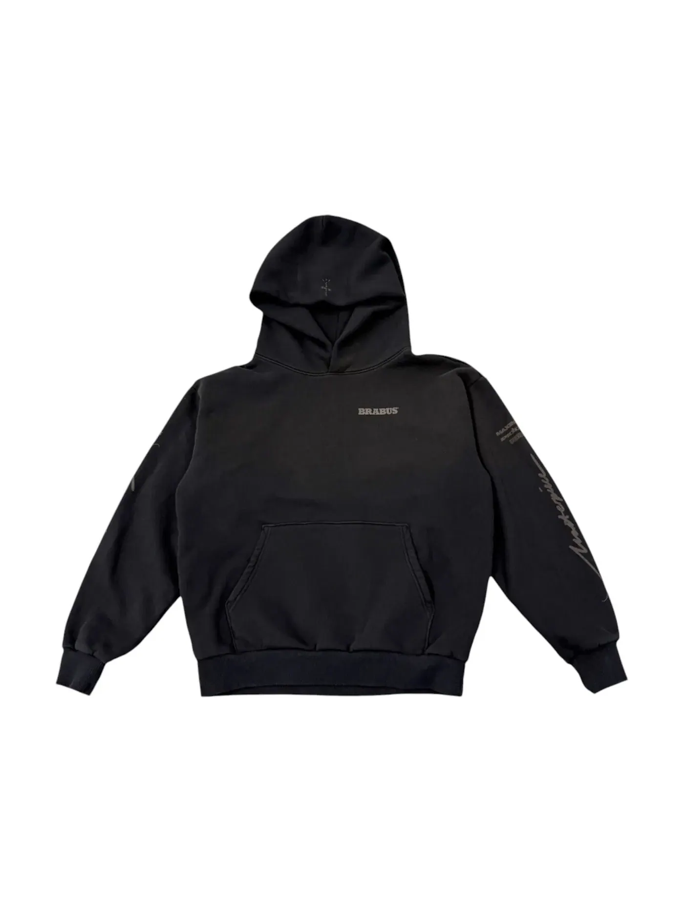 Мужской худи с принтом Travis Scott Hoodie Travis Scott — изображение 2 из 2, черный