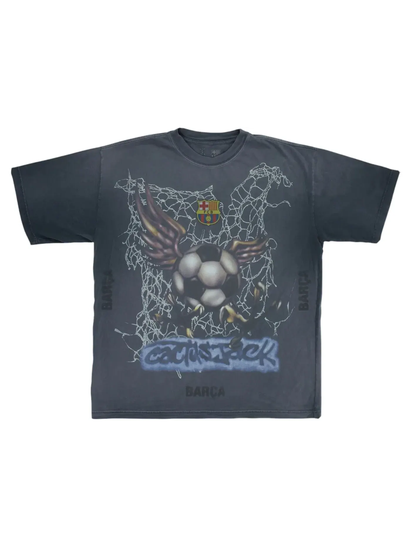 Мужская футболка с принтом Travis Scott Tee Black — изображение 1 из 2