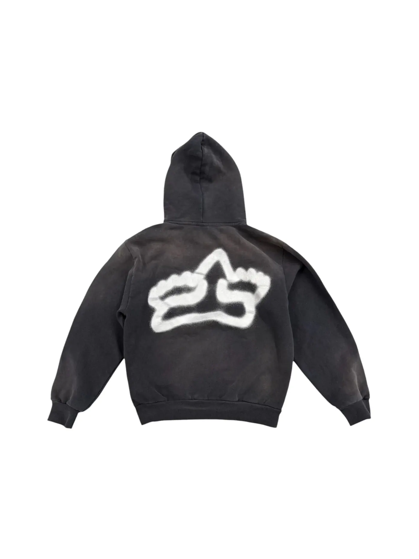 Мужской худи с принтом Hoodie Travis Scott — изображение 2 из 2, черный