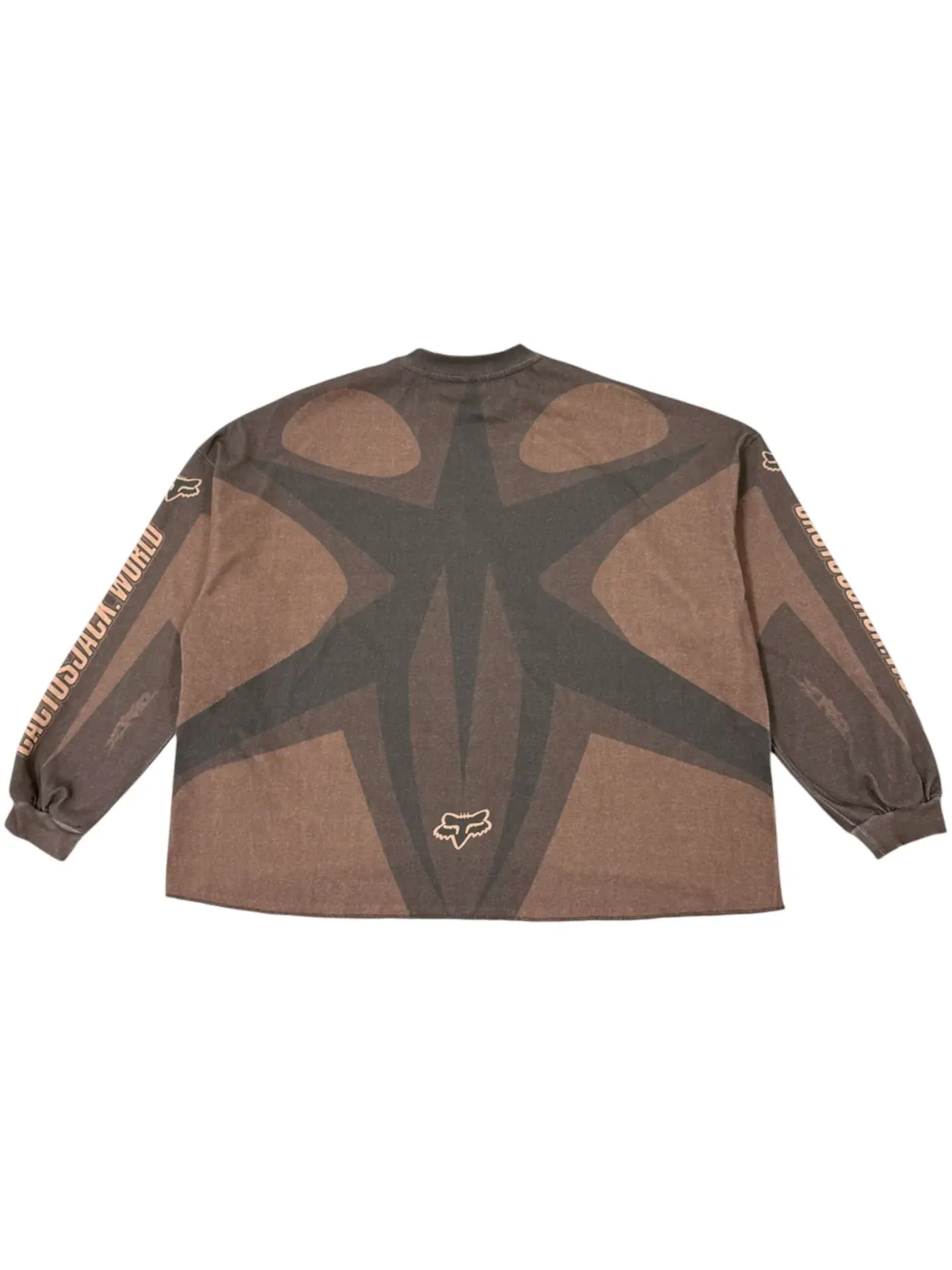 Мужская джерси с длинным рукавом Jersey Travis Scott — изображение 2 из 2, коричневый