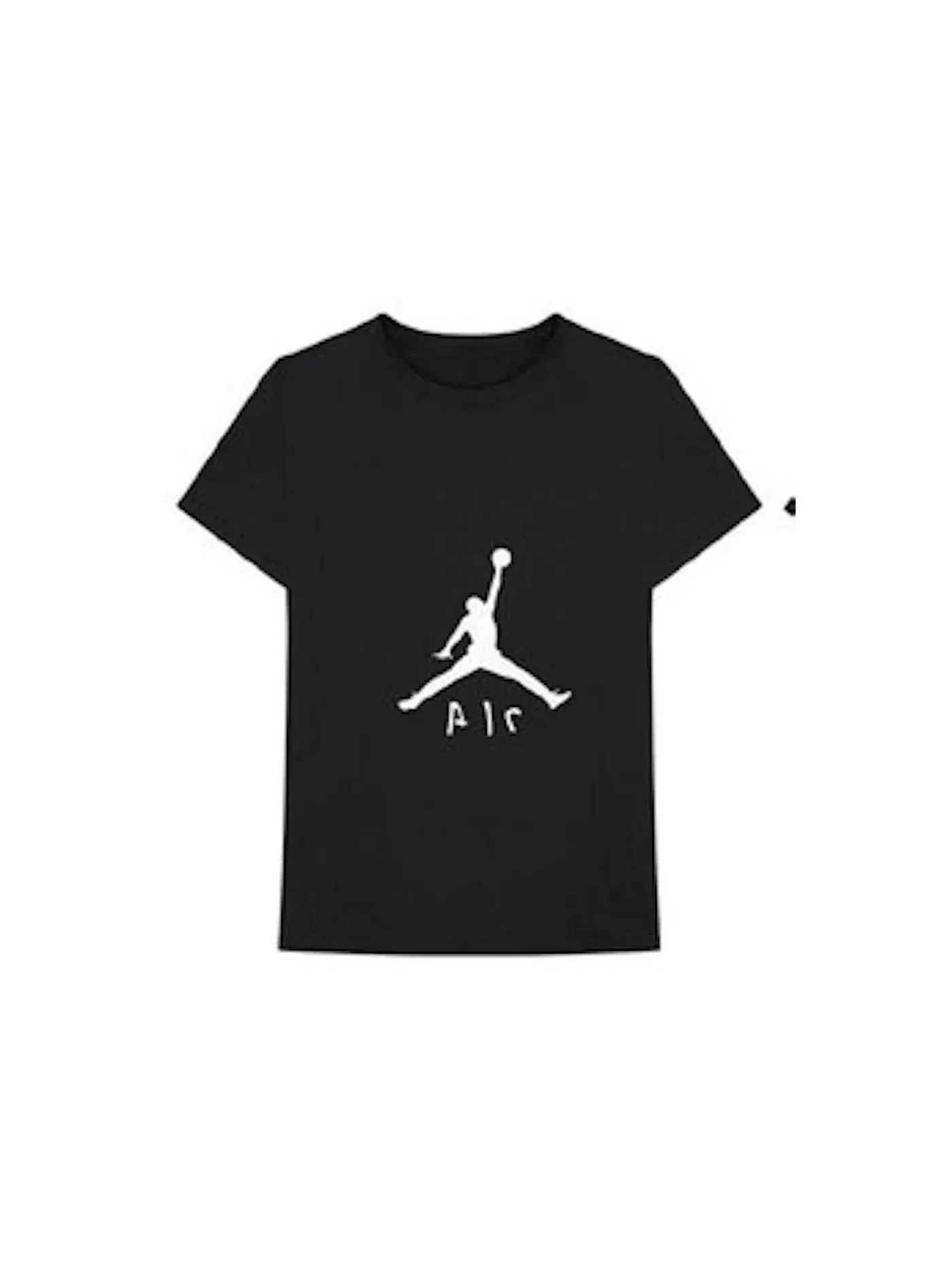 Мужская футболка с принтом Travis Scott x Jordan Jumpman Tee Travis Scott — изображение 1 из 2, черный