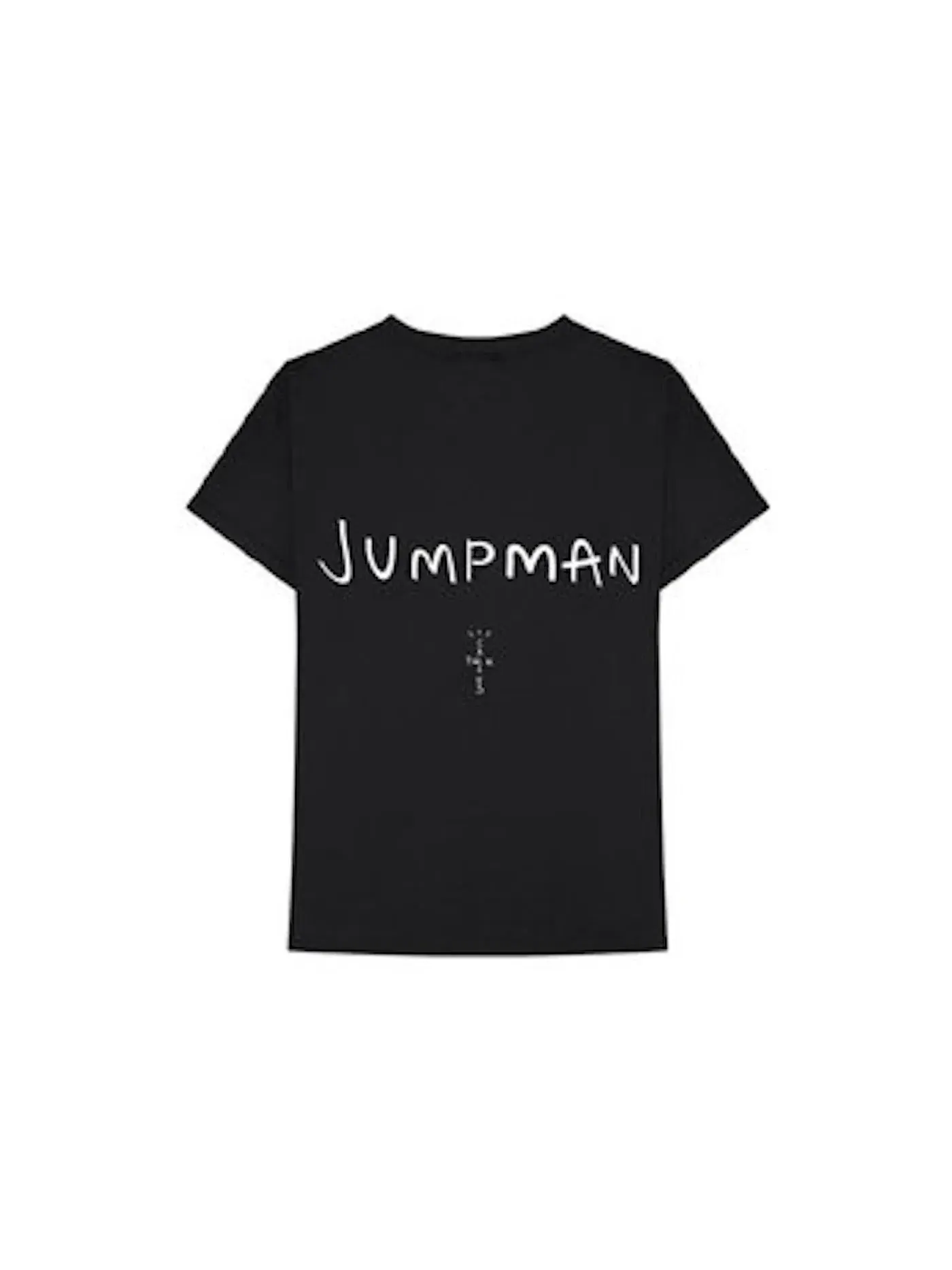 Мужская футболка с принтом Travis Scott x Jordan Jumpman Tee Travis Scott — изображение 2 из 2, черный