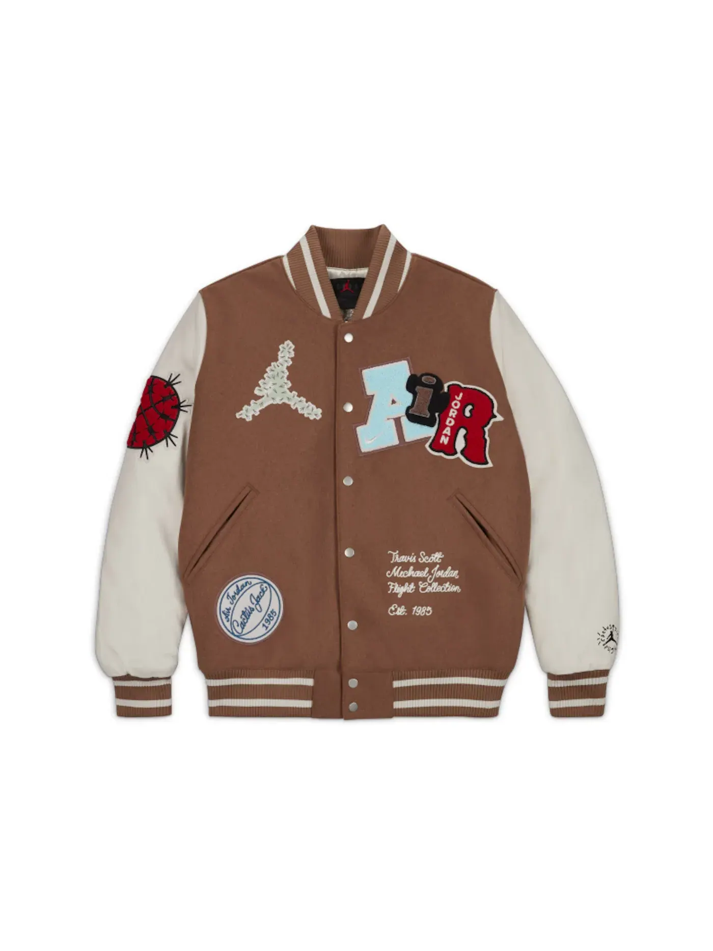 Мужская куртка-бомбер с вышивкой Travis Scott x Jordan Jacket
