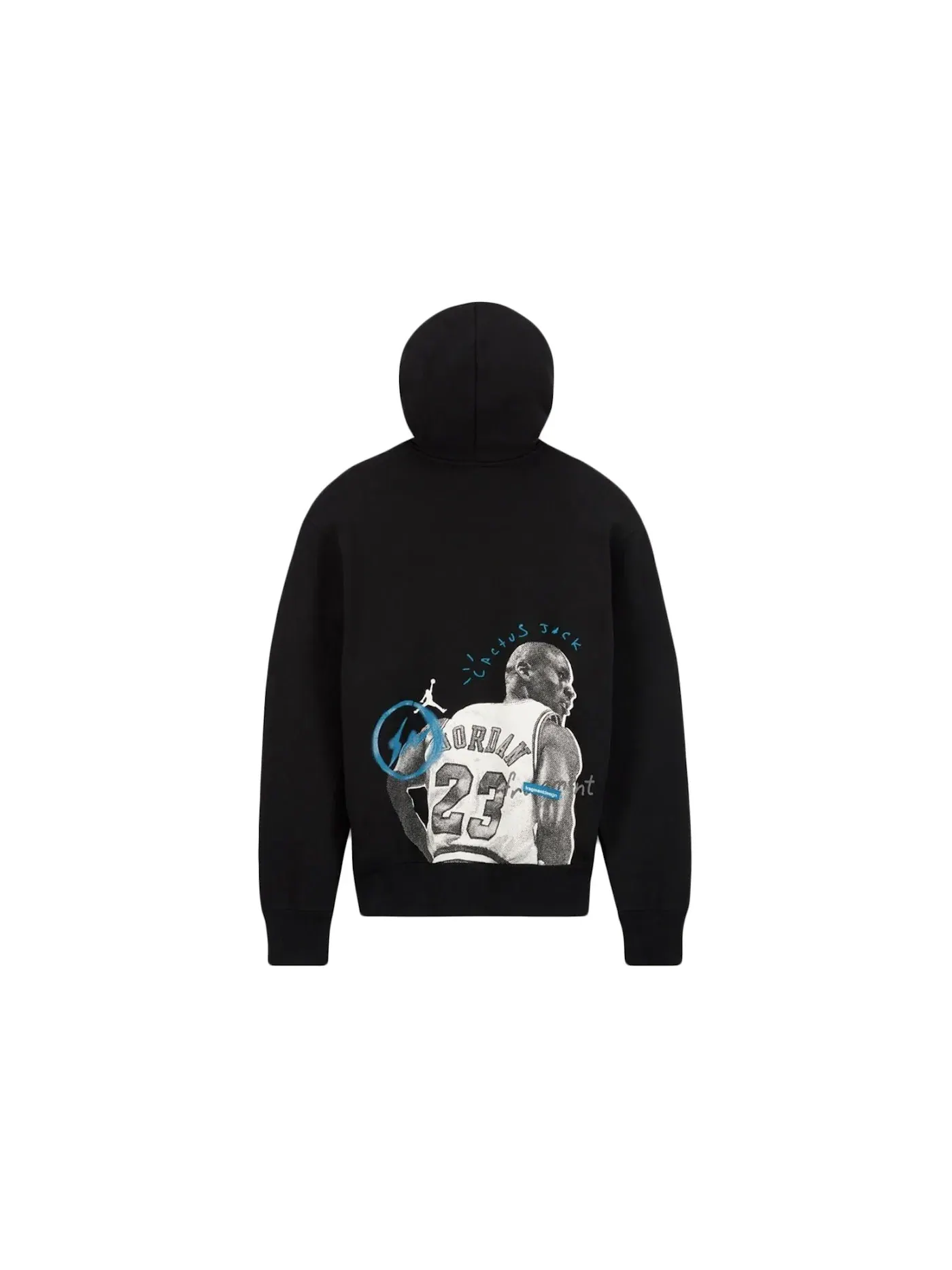 Мужской худи с принтом Hoodie (Asia Sizing) Travis Scott — изображение 2 из 2, черный