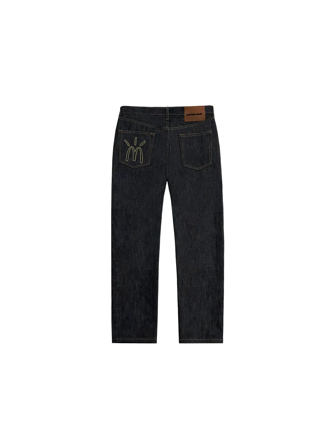 Мужские джинсы с принтом Travis Scott x McDonald's Cactus Arches Outline Denim Pants Travis Scott — изображение 1 из 2