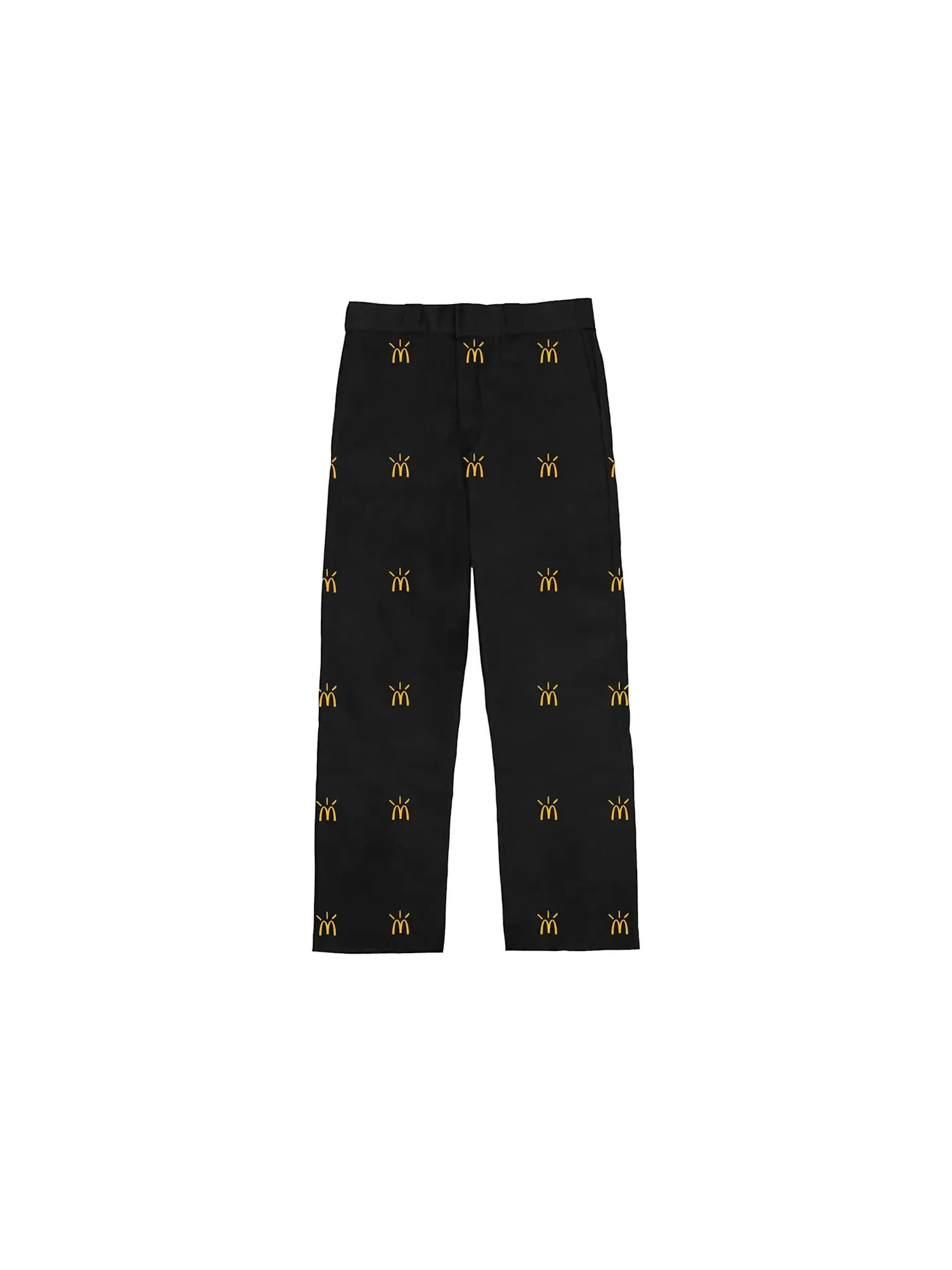 Мужские брюки с принтом Travis Scott Cactus Arches All-Over Work Pants — изображение 1 из 2, черный
