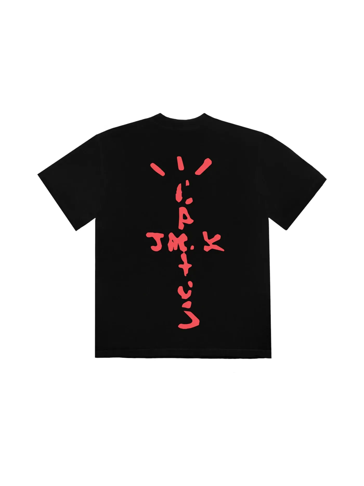 Мужская футболка с принтом Travis Scott Cactus Mac Black — изображение 2 из 2