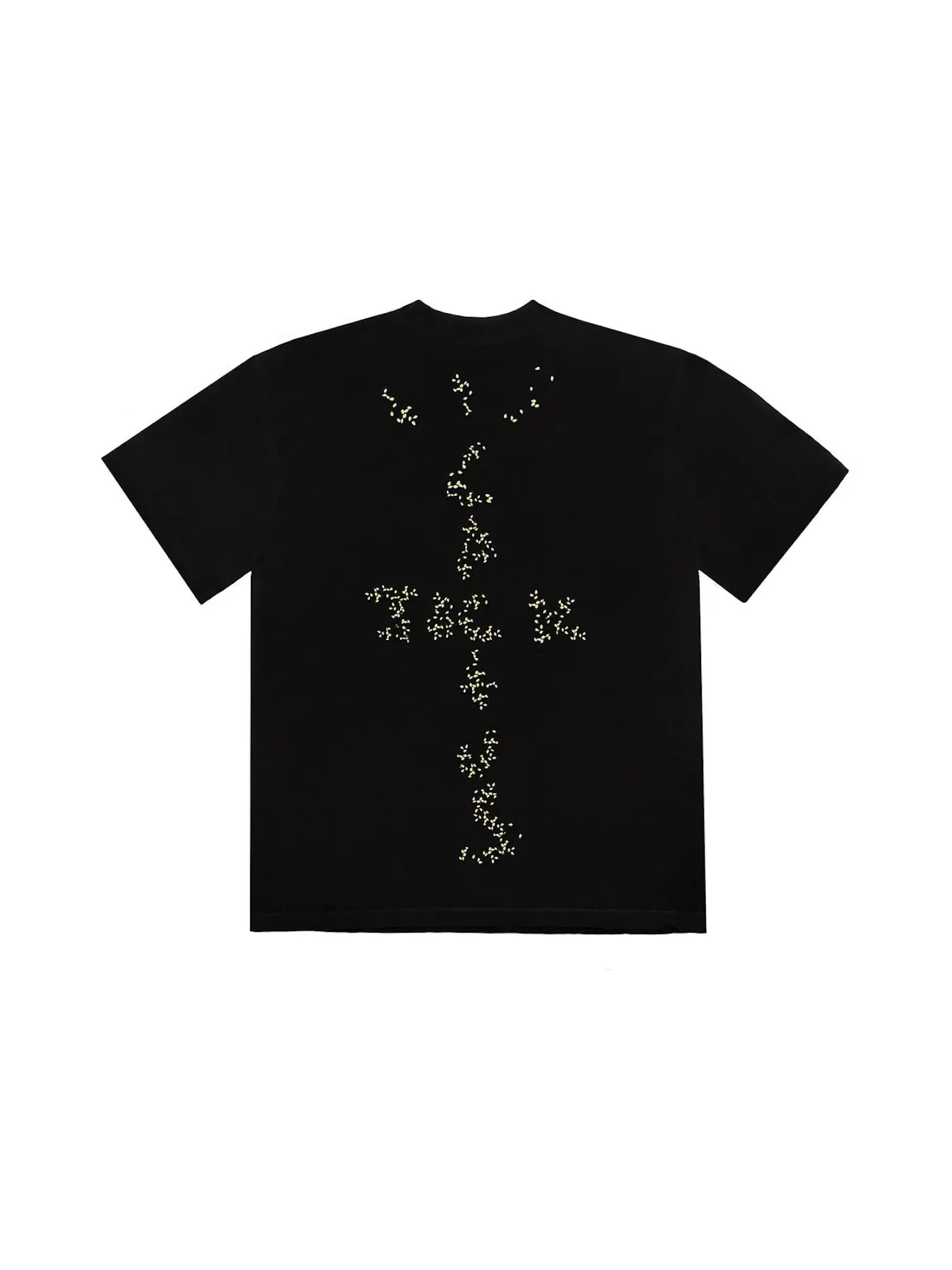 Мужская футболка с принтом Travis Scott x McDonald's Sesame Inv T-Shirt Travis Scott — изображение 2 из 2, черный/коричневый