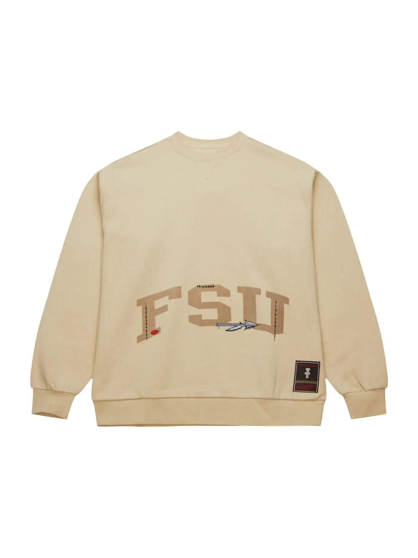 Детский пуловер с принтом Sweatshirt Travis Scott — изображение 1 из 2, бежевый