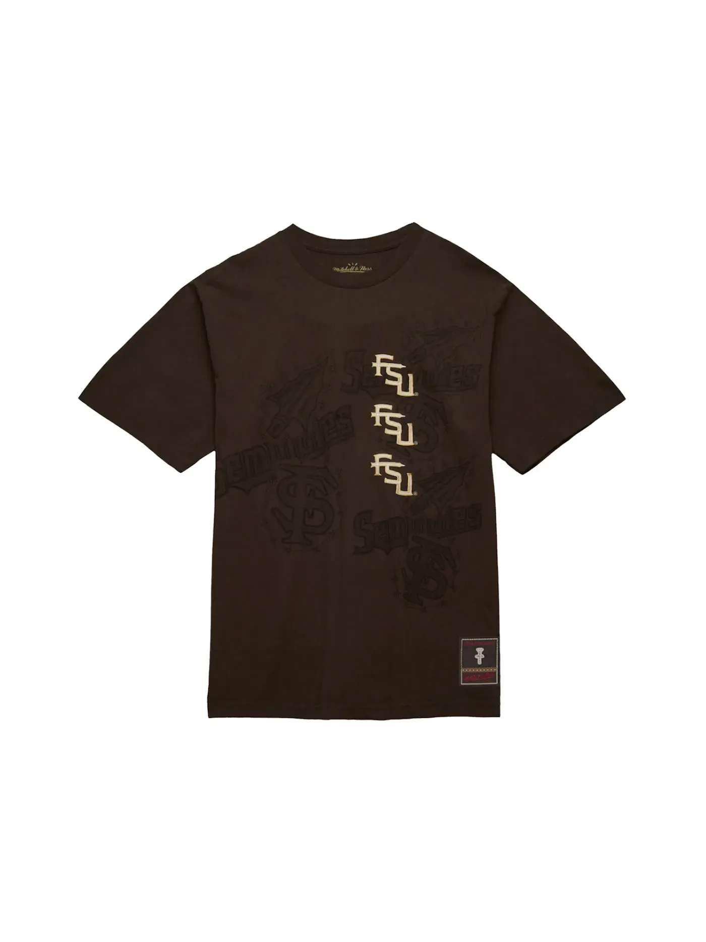 Детская футболка с принтом T-Shirt Travis Scott — изображение 1 из 2, коричневый