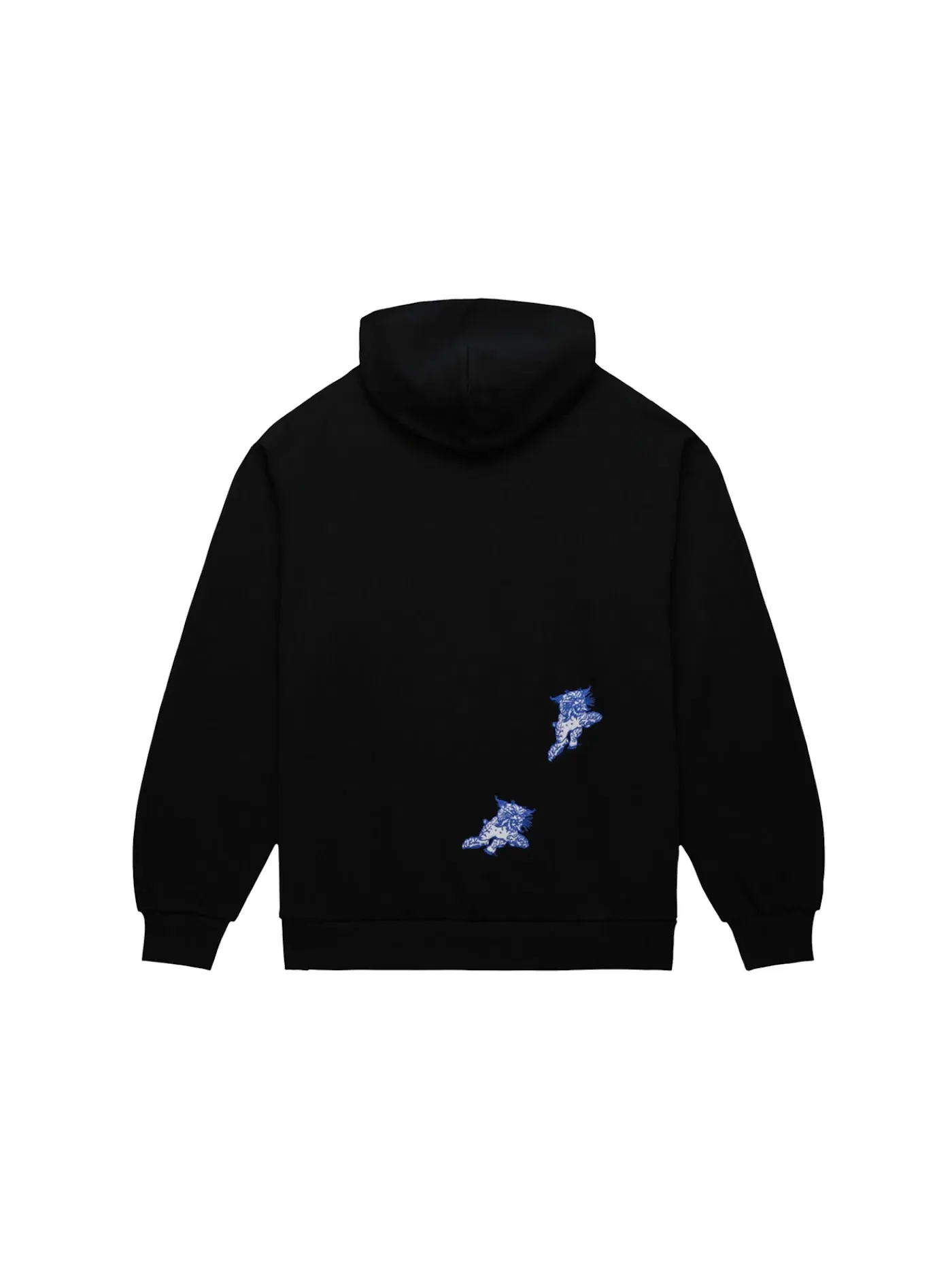 Унисекс худи с оверлап-принтом Hoodie Travis Scott — изображение 2 из 2, черный
