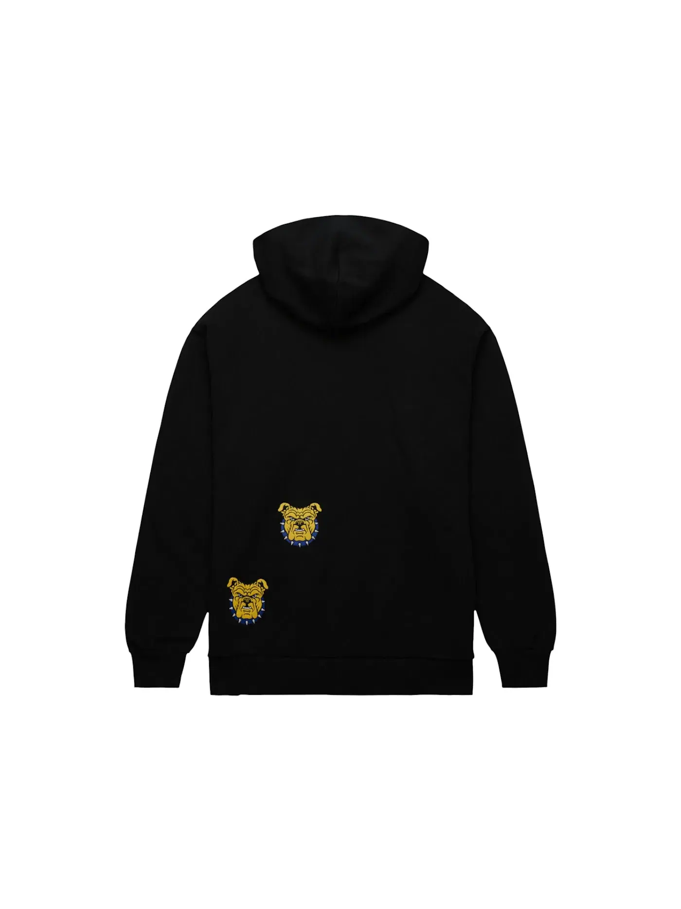 Детский худи с принтом Overlap Pullover Hoodie Travis Scott — изображение 2 из 2, черный