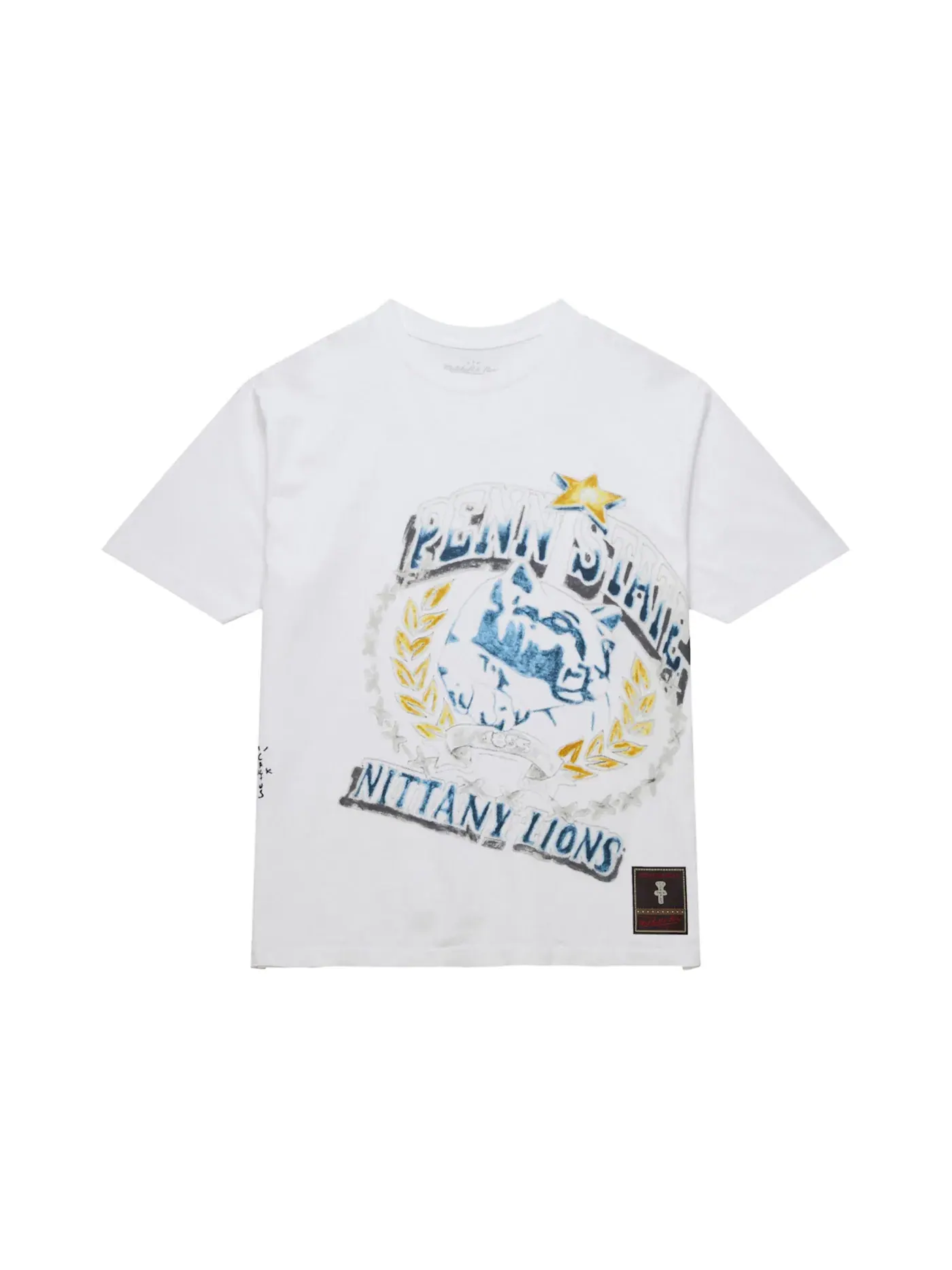 Детская футболка с принтом T-Shirt Travis Scott — изображение 1 из 2, белый