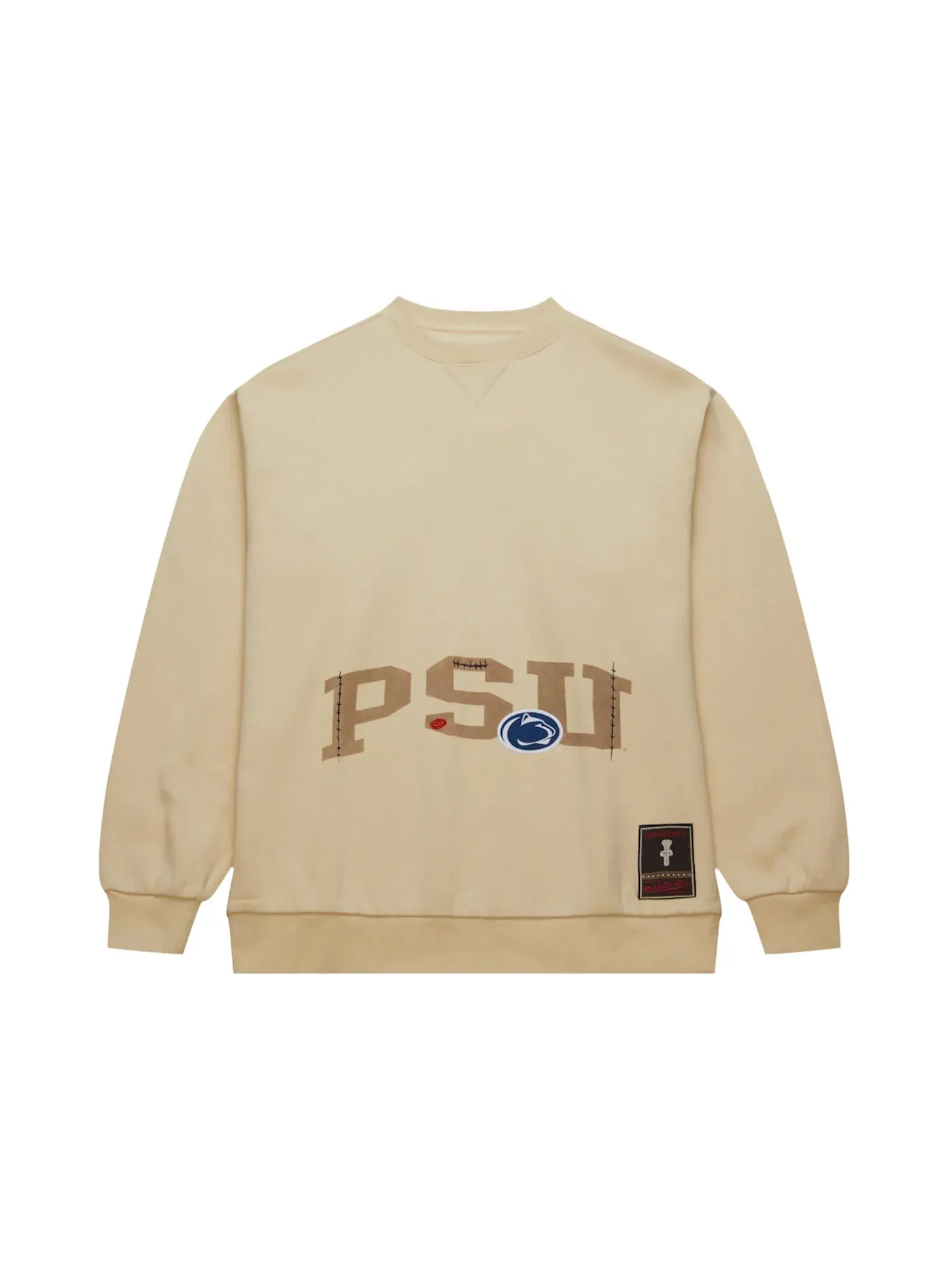 Детский свитшот с принтом Travis Scott Sweatshirt — изображение 1 из 2, бежевый