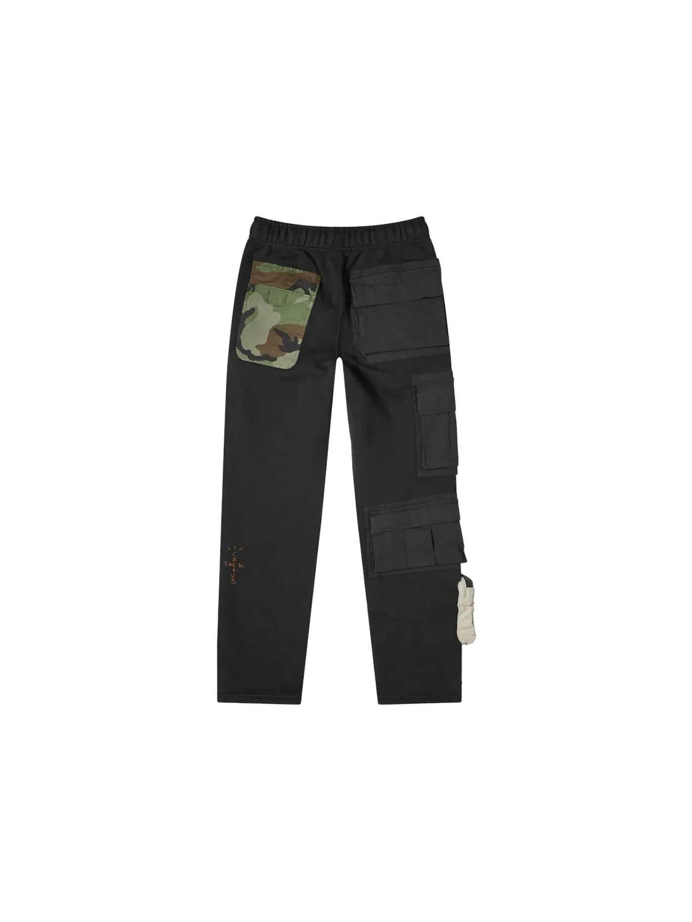 Мужские спортивные штаны утилитарные Cargo Sweatpants Travis Scott — изображение 2 из 2, черный