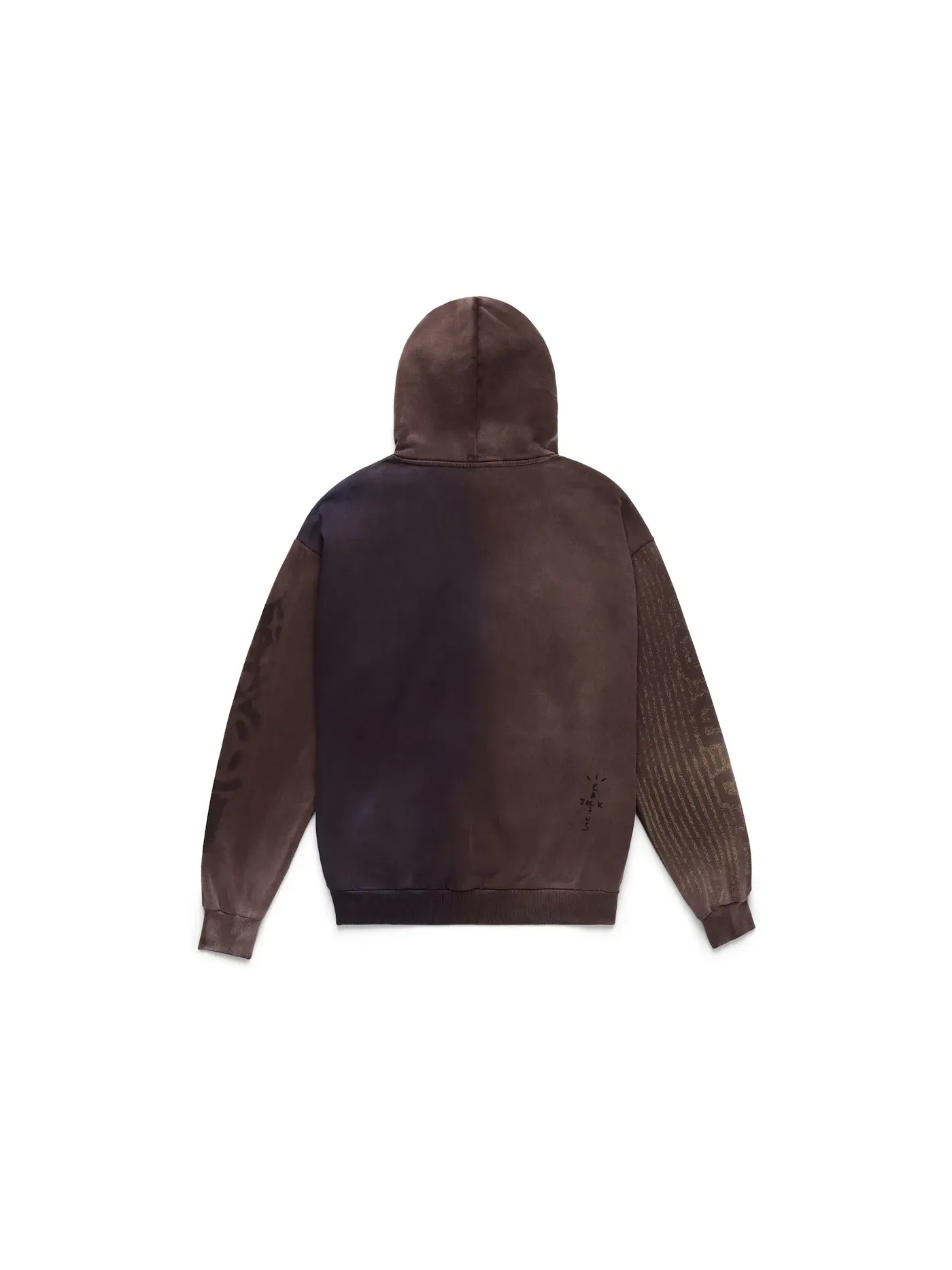 Мужская худи с принтом Split Dye Crest Travis Scott x Nike x FC Barcelona — изображение 2 из 6, мульти