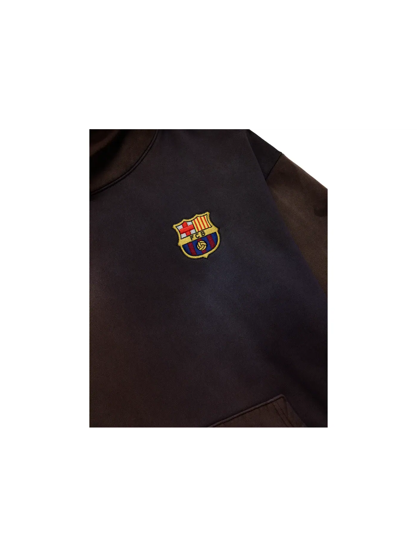 Мужская худи с принтом Split Dye Crest Travis Scott x Nike x FC Barcelona — изображение 3 из 6, мульти