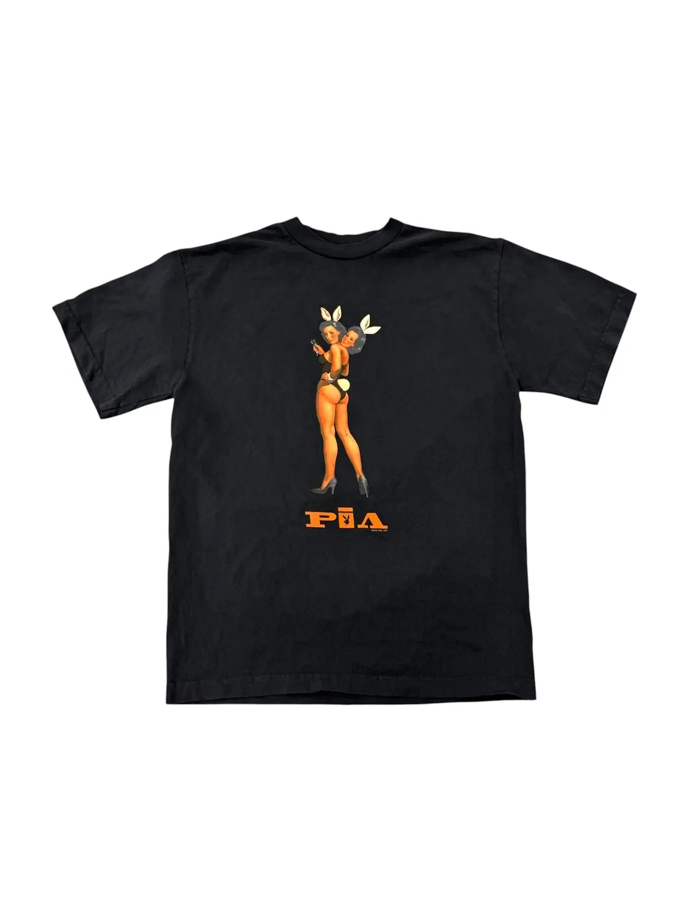 Мужская футболка с принтом Travis Scott Tee — изображение 1 из 2, черный