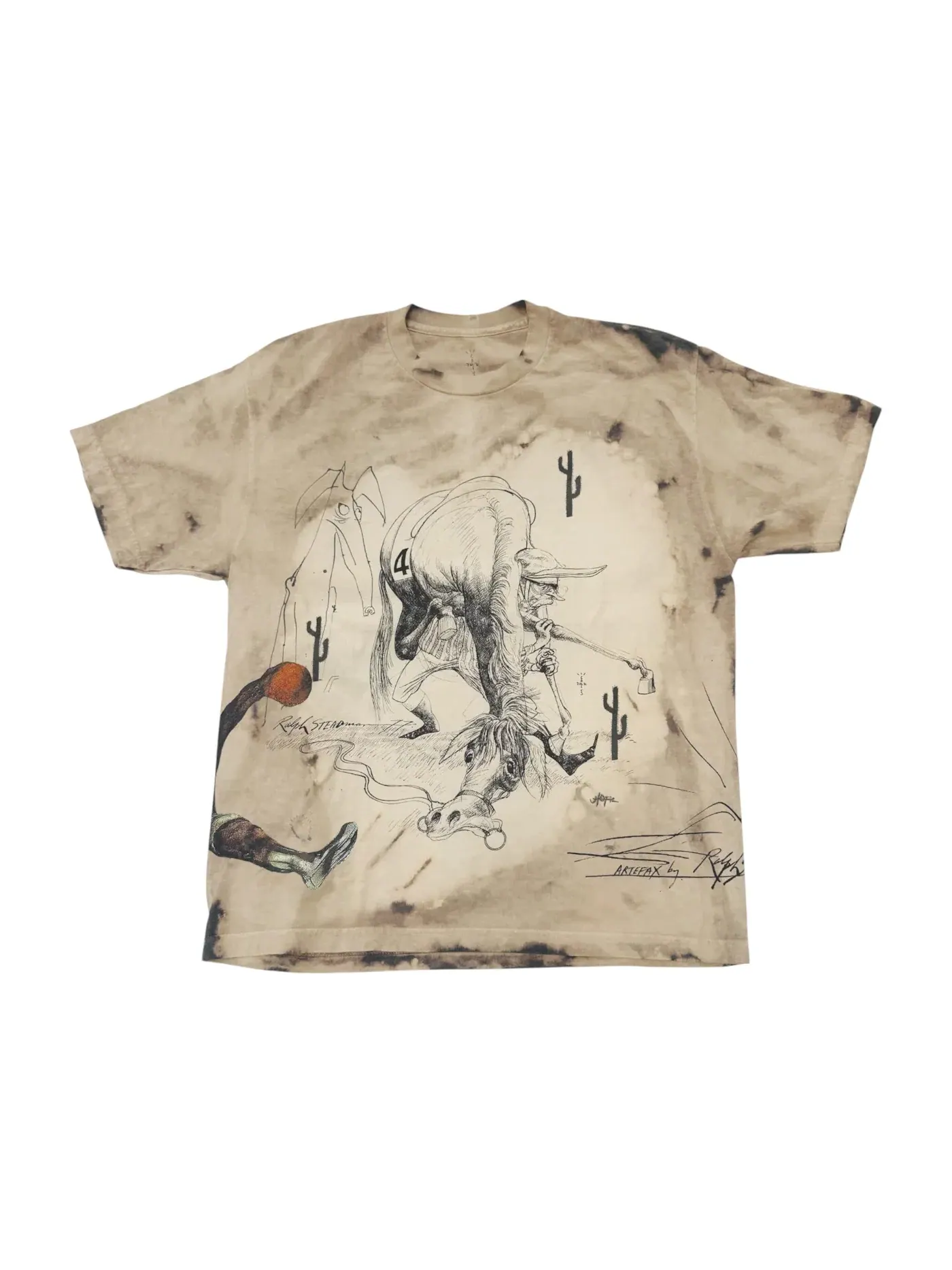 Мужская футболка с принтом Travis Scott Tee Travis Scott — изображение 1 из 2, мульти