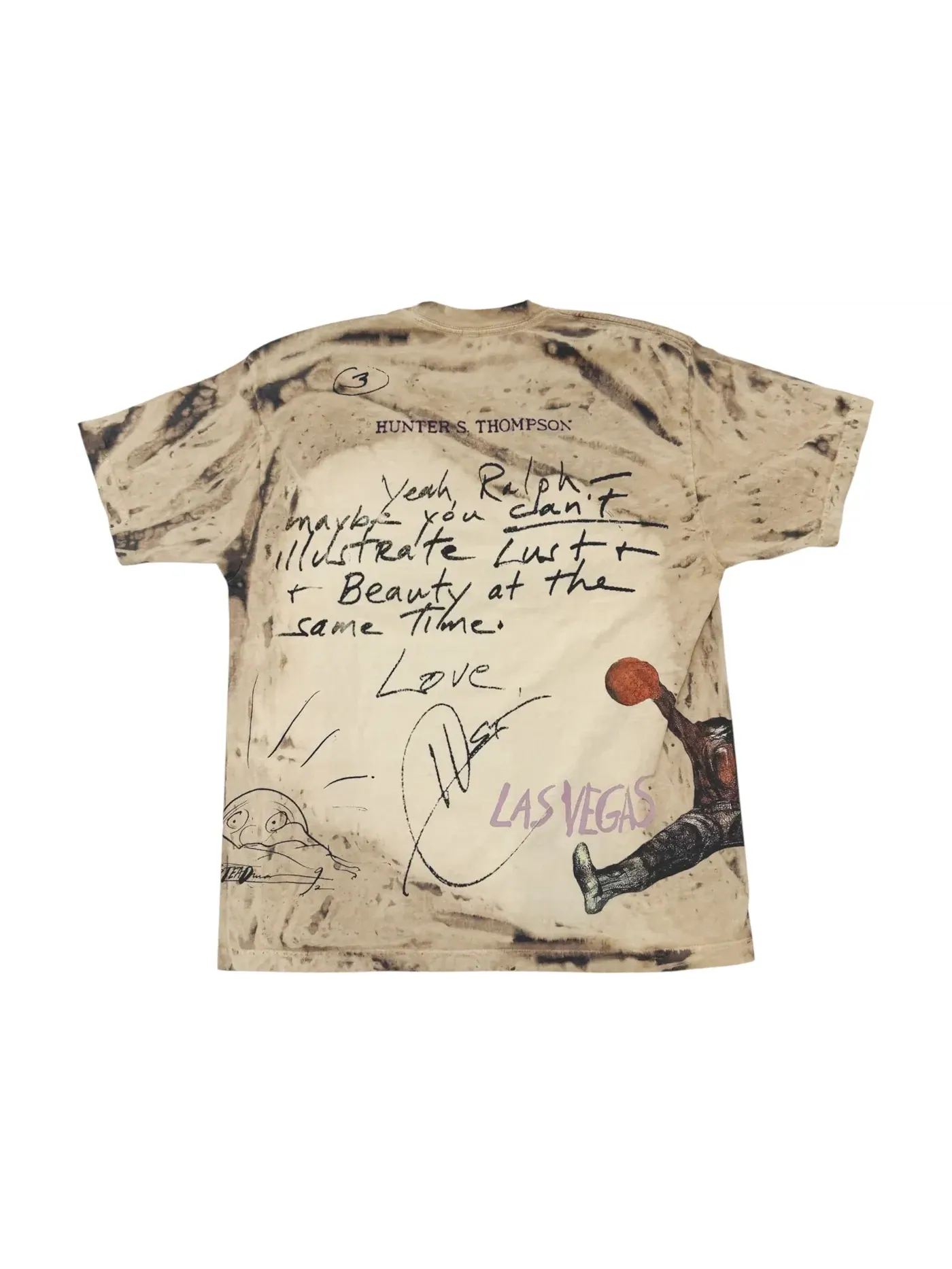 Мужская футболка с принтом Travis Scott Tee Travis Scott — изображение 2 из 2, мульти