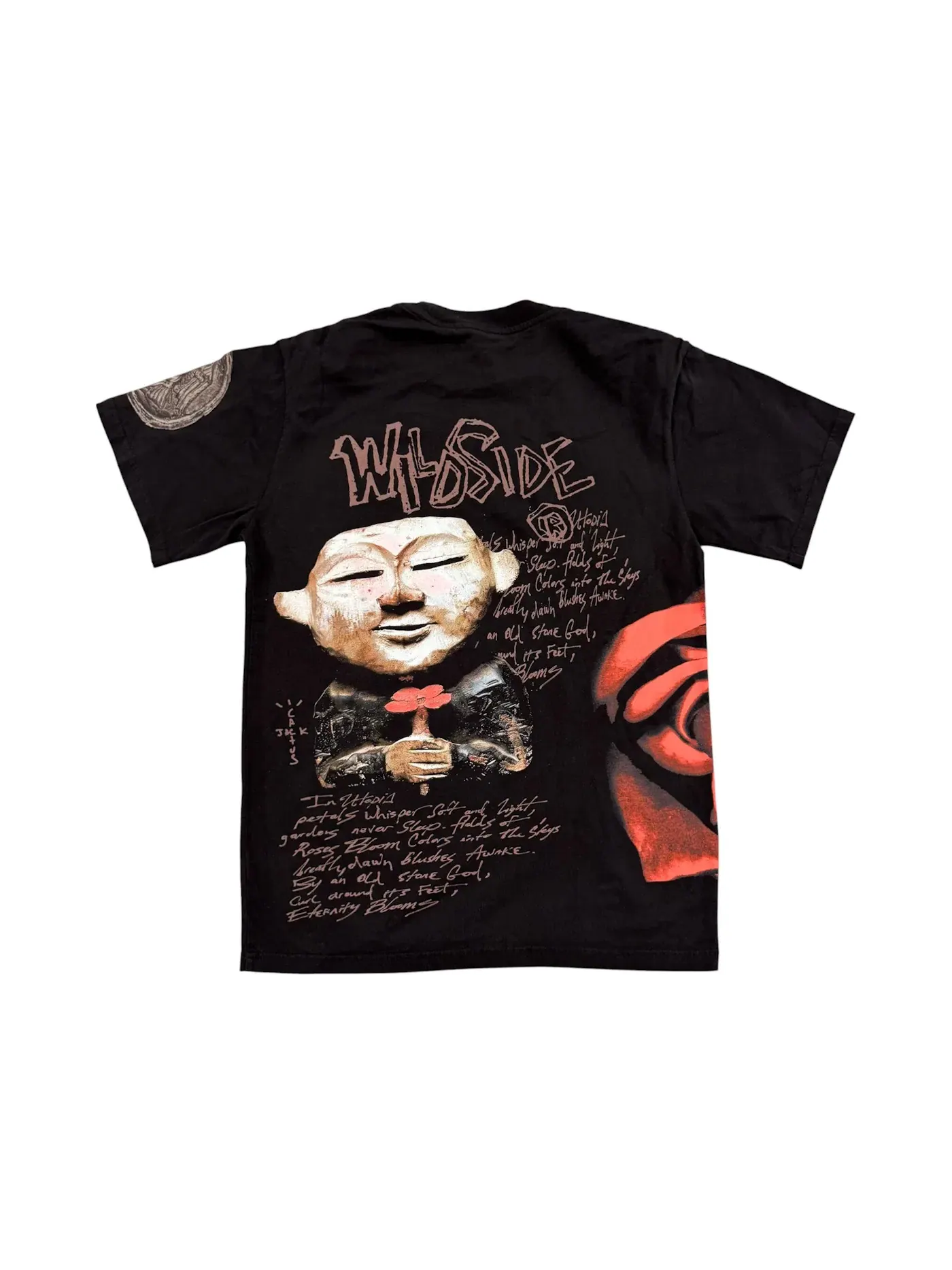 Мужская футболка с принтом Wildside Tee Travis Scott — изображение 1 из 2, черный