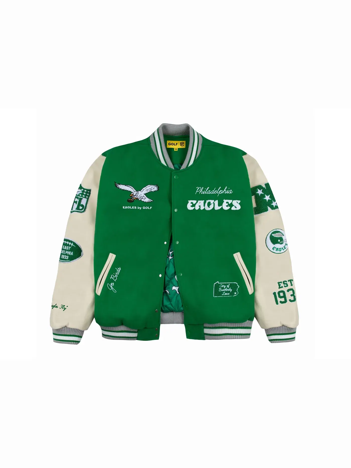 Мужская куртка-бомбер с принтом Golf Le Fleur