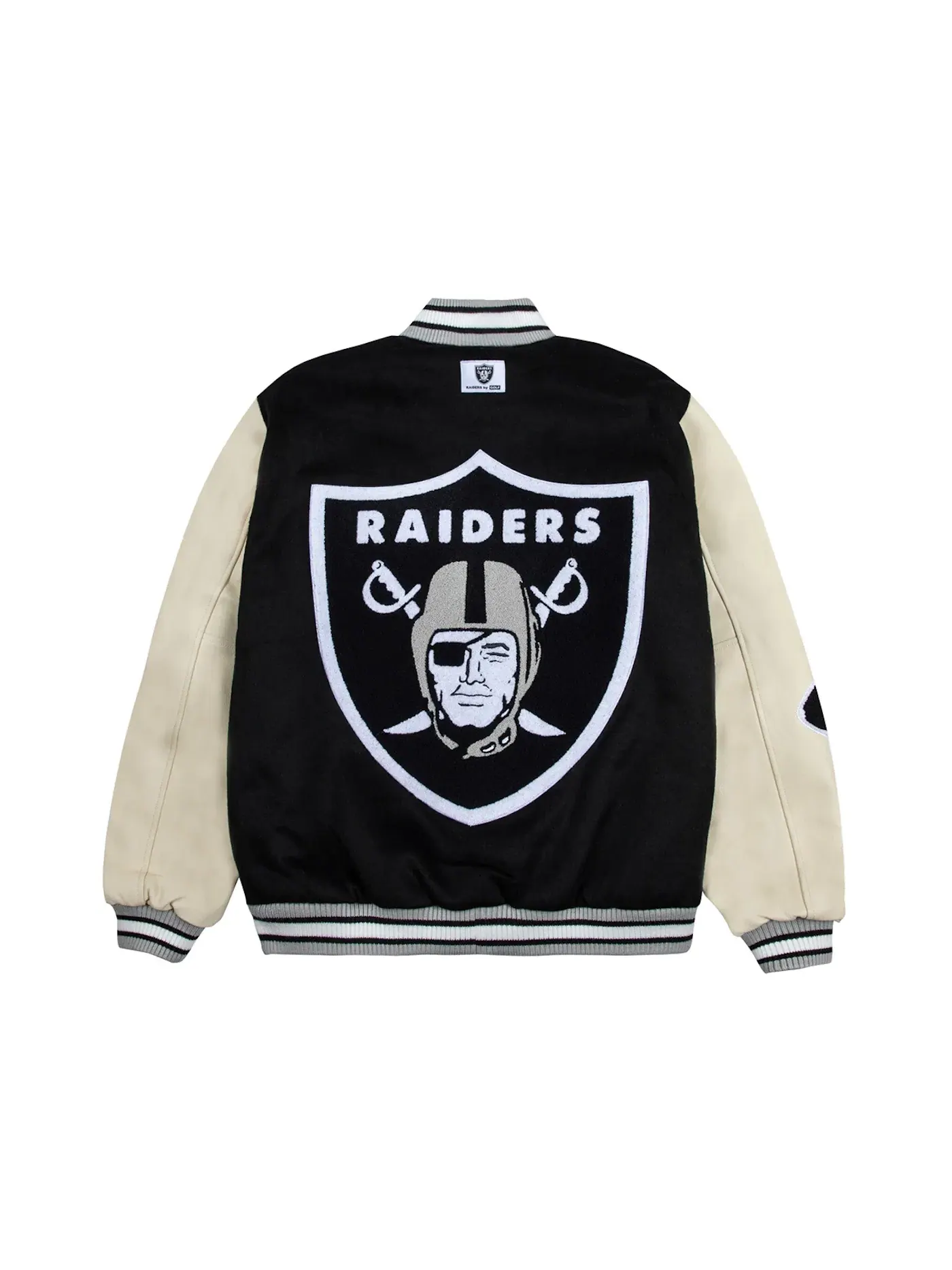Мужская куртка-бомбер с принтом Tyler, The Creator Golf Wang x NFL Raiders Letterman Golf Le Fleur — изображение 2 из 2