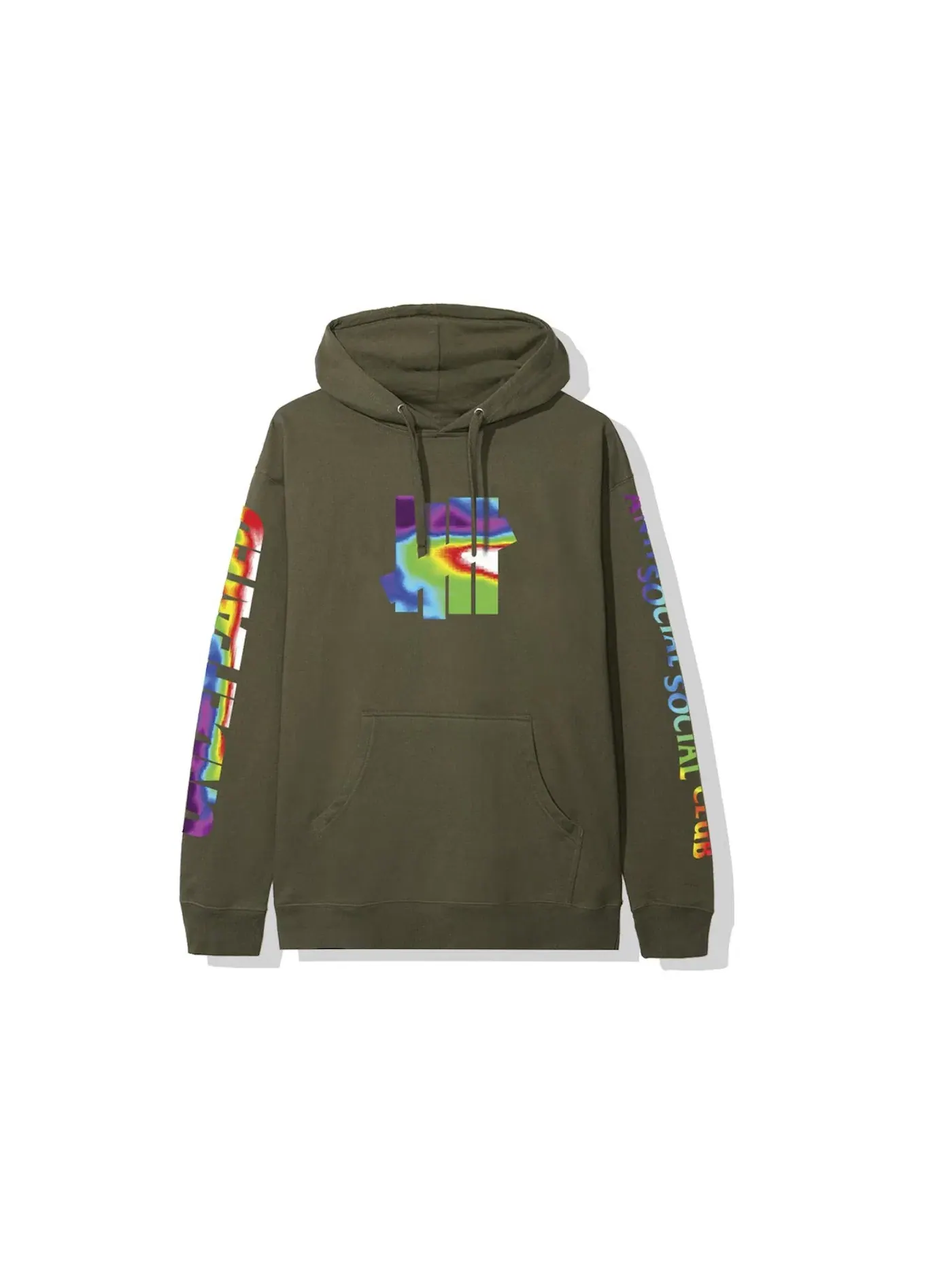 Мужской худи с принтом Undefeated x Anti Social Social Club Hot In Here Undefeated
