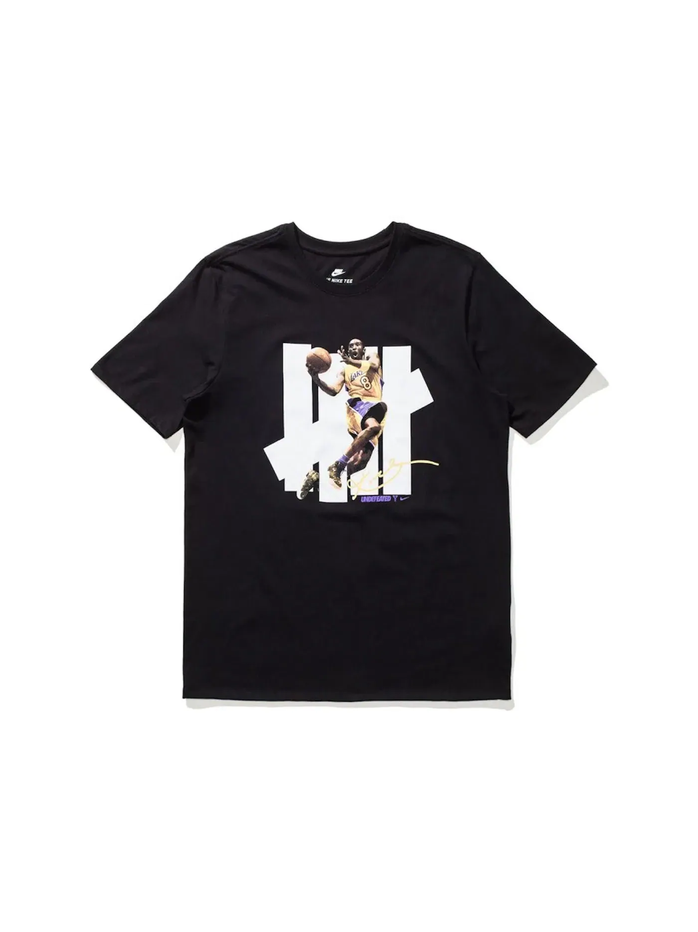 Мужская футболка с принтом Undefeated x Nike x Kobe 5 Strike Tee