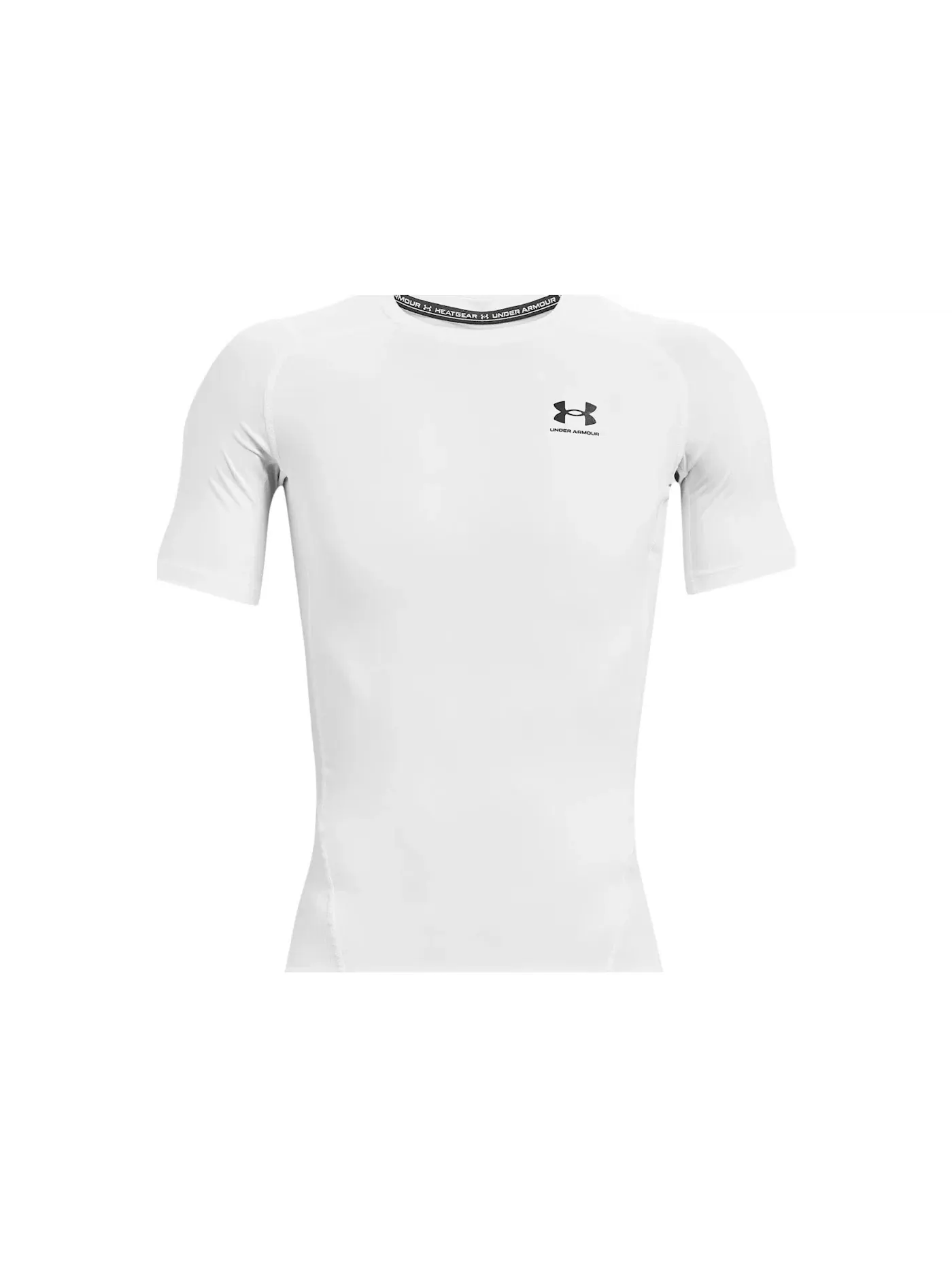 Мужская футболка компрессионная Heatgear Under Armour — изображение 1 из 2, белый/черный