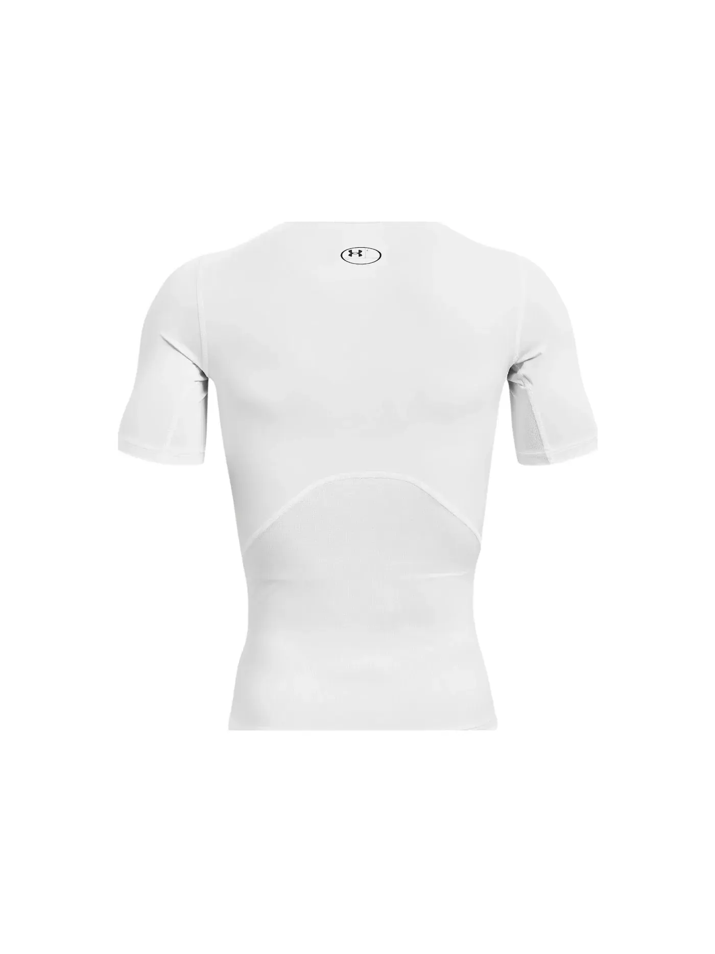 Мужская футболка компрессионная Heatgear Under Armour — изображение 2 из 2, белый/черный