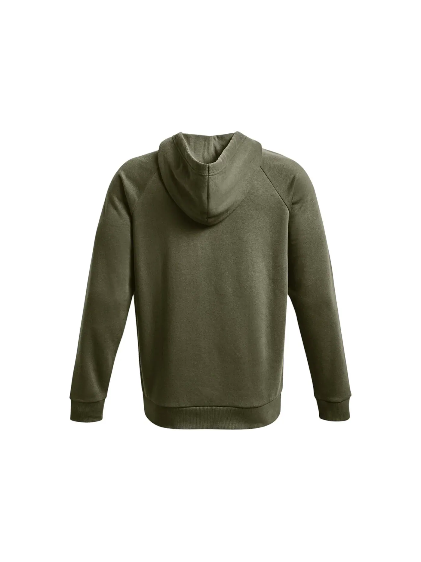 Мужская худи с длинным рукавом Under Armour Rival Fleece Full-Zip — изображение 2 из 2, зеленый/черный
