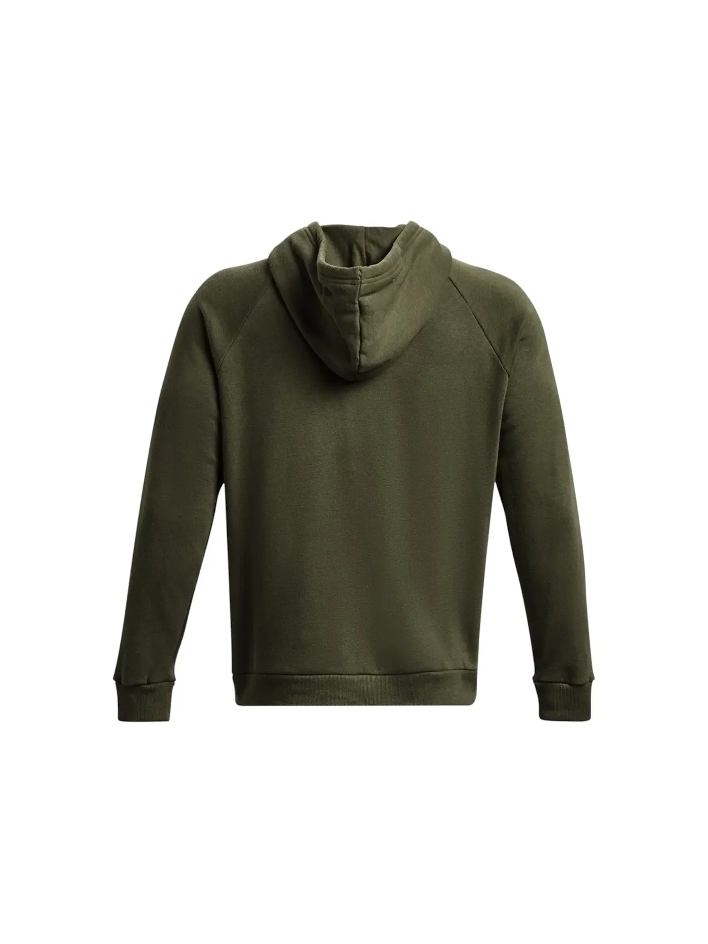 Мужская худи с флисом Under Armour UA Rival Fleece Logo — изображение 2 из 2, зеленый/черный