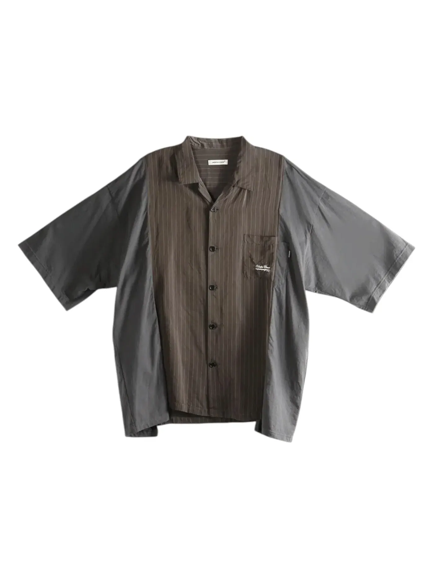 Мужская свободная рубашка Shirt Undercover, Brownt — изображение 1 из 1