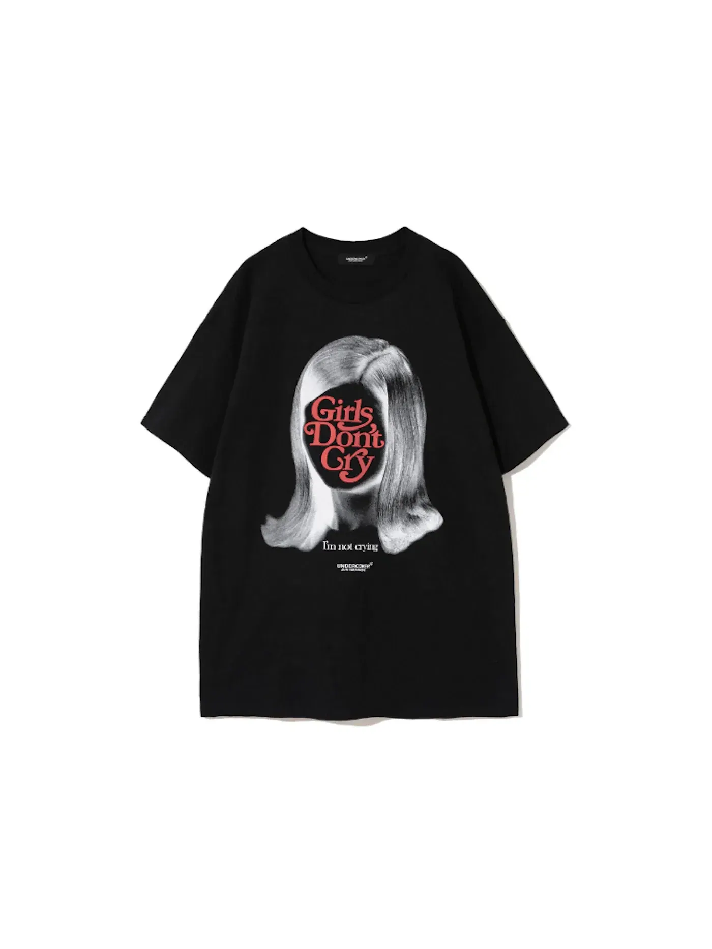 Мужская футболка с принтом Undercover x Verdy Girls Don't Cry — изображение 1 из 2, черный