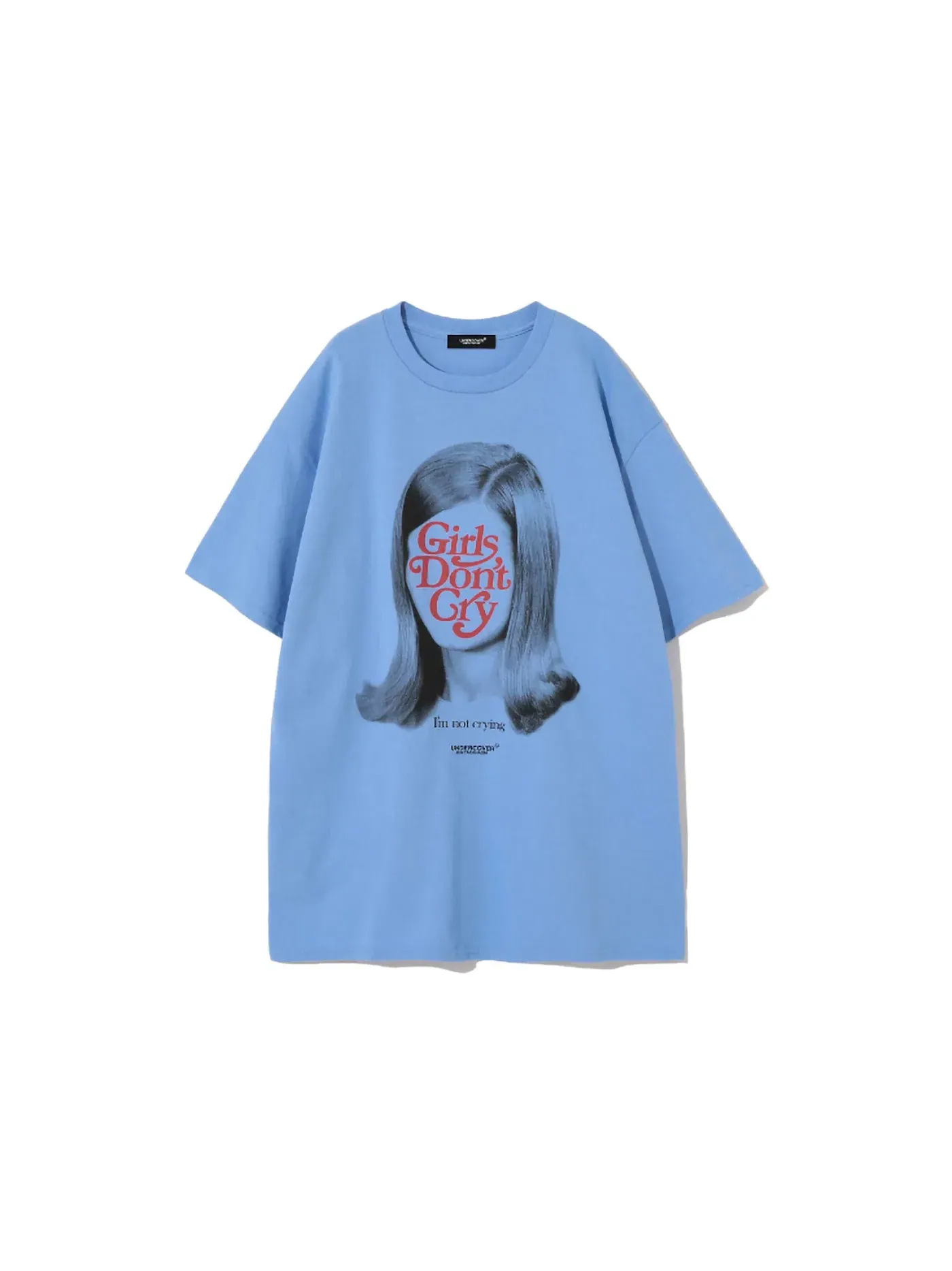 Мужская футболка с принтом T-Shirt Undercover — изображение 1 из 2, светлый синий