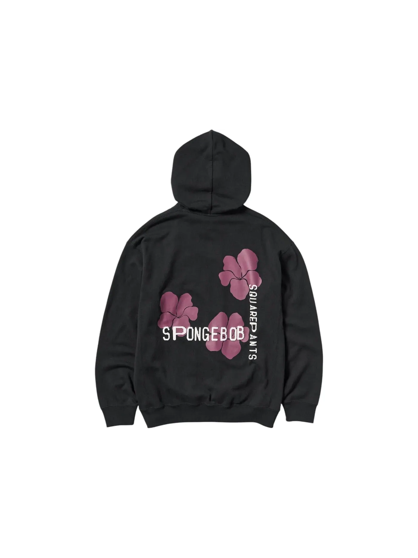 Мужской худи с принтом Uniqlo x CPFM Spongebob Squarepants Hoodie (Asia Sizing) — изображение 2 из 2, черный