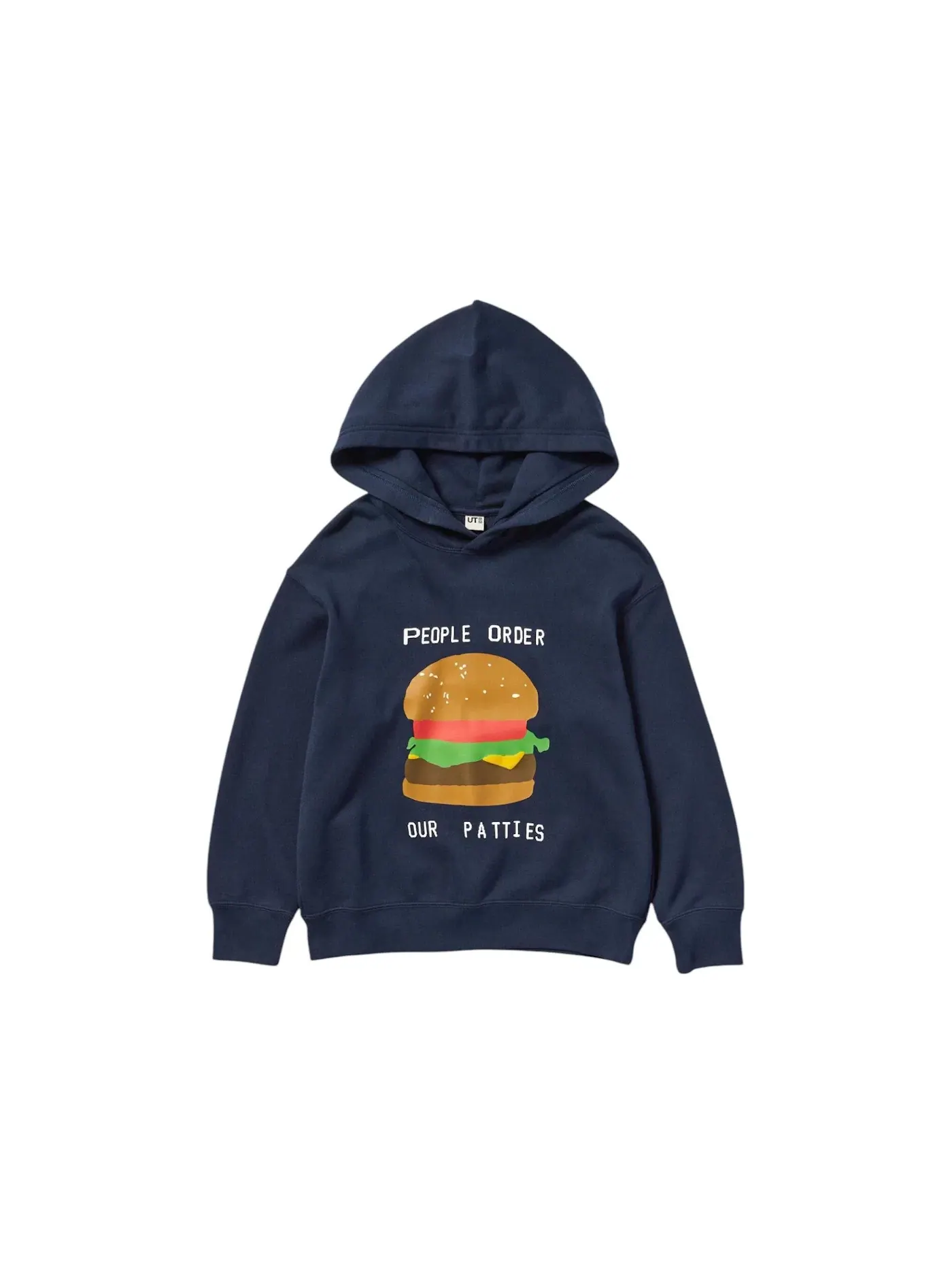 Детский свитшот с принтом Uniqlo x CPFM Spongebob Squarepants Kids Sweatshirt (Asia Sizing)