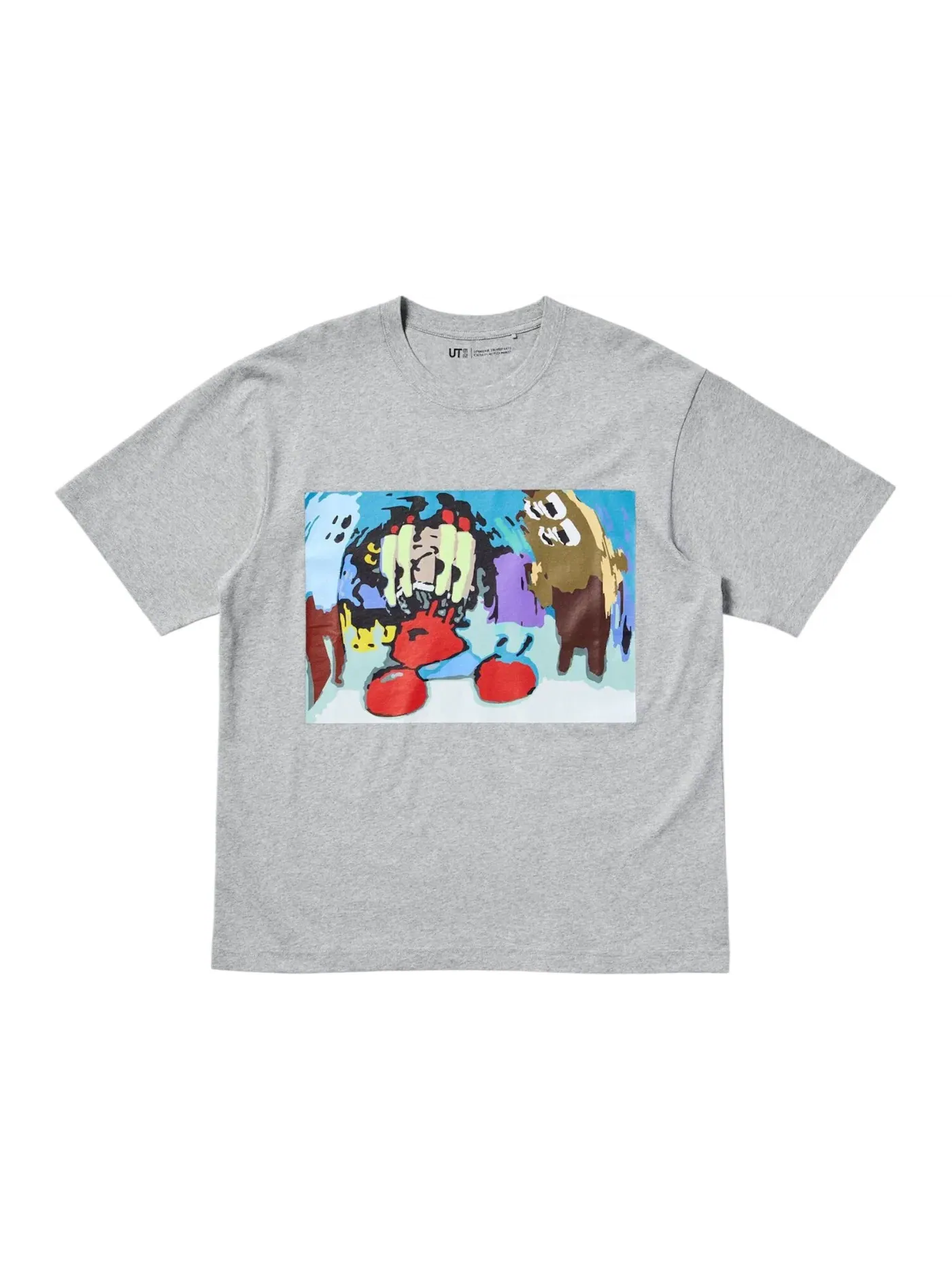 Мужская футболка с принтом Uniqlo x CPFM Spongebob Squarepants UT Graphic T-Shirt