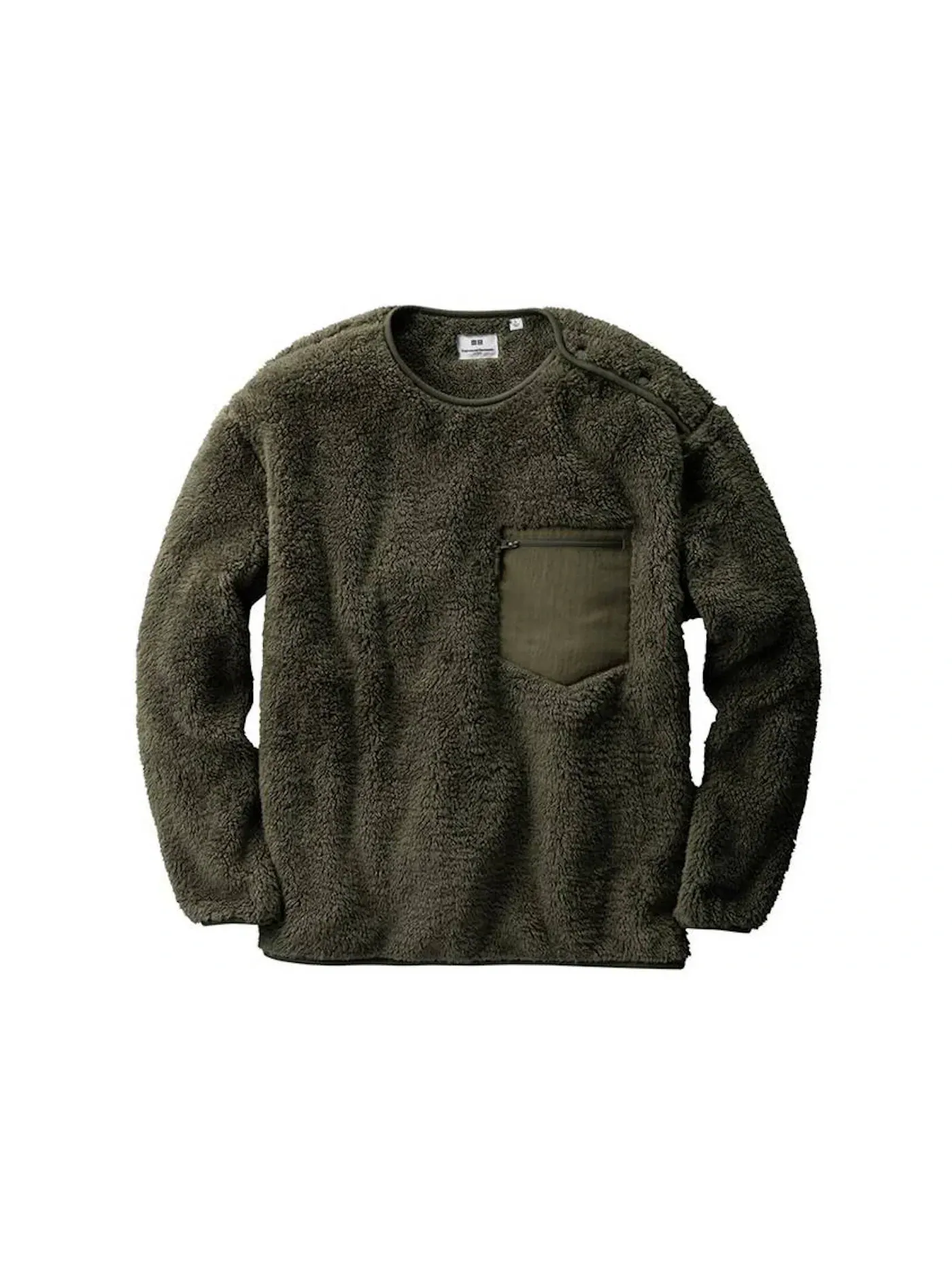Мужской пуловер из флиса Fleece Pullover Uniqlo