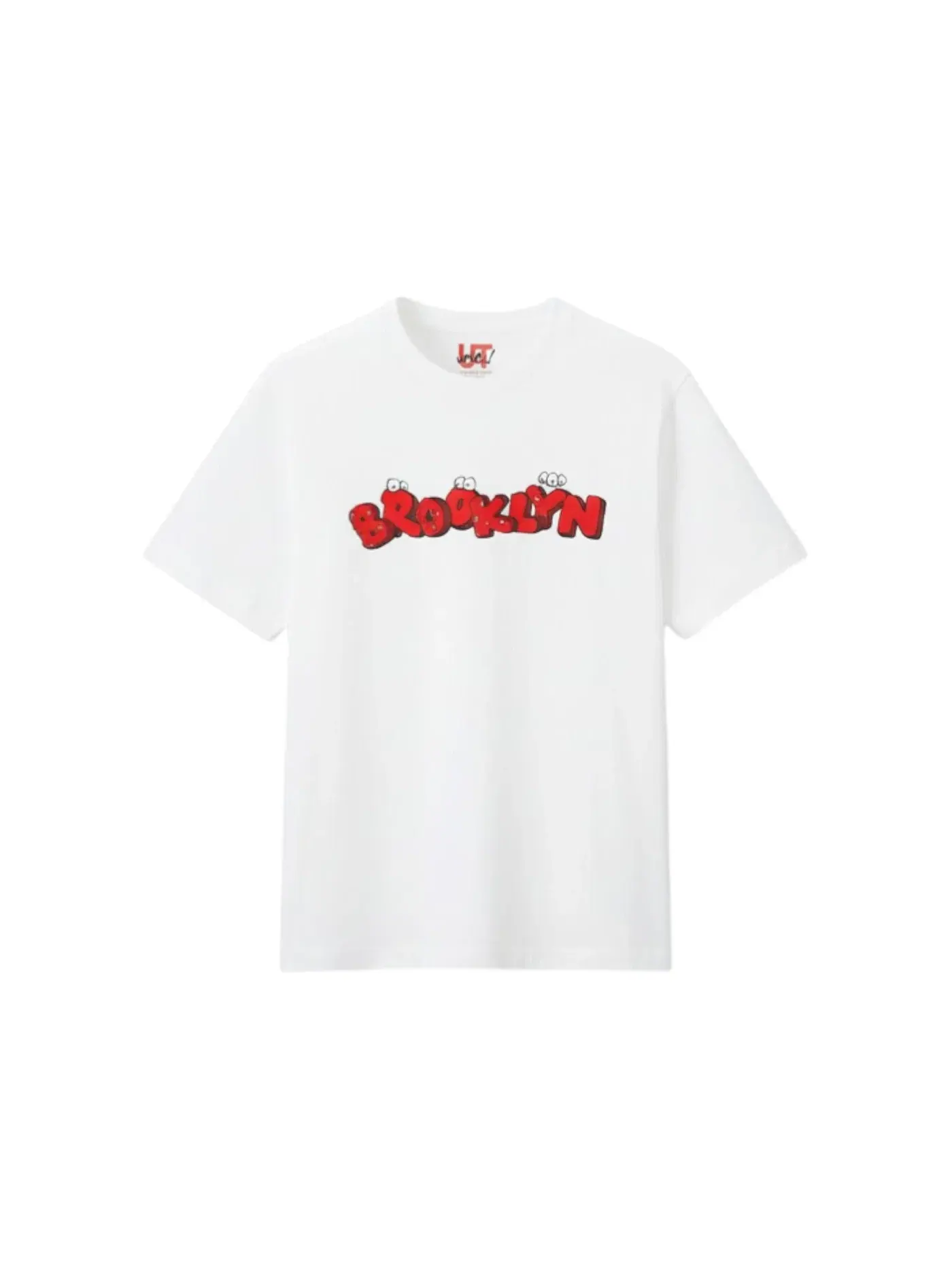 Мужская футболка с принтом Brooklyn Uniqlo x KAWS