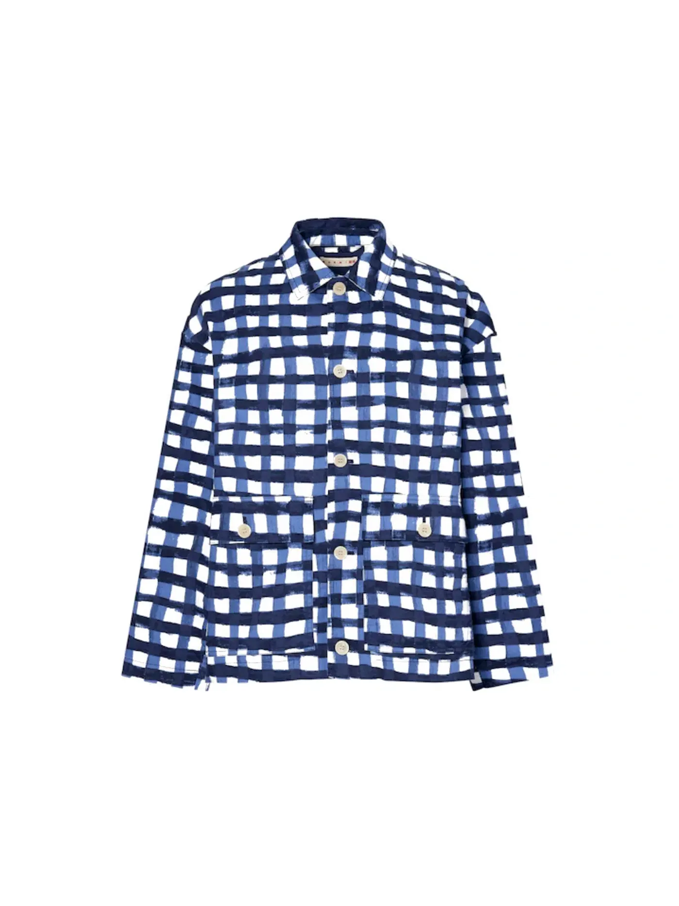 Мужская куртка свободного кроя с принтом MARNI Uniqlo