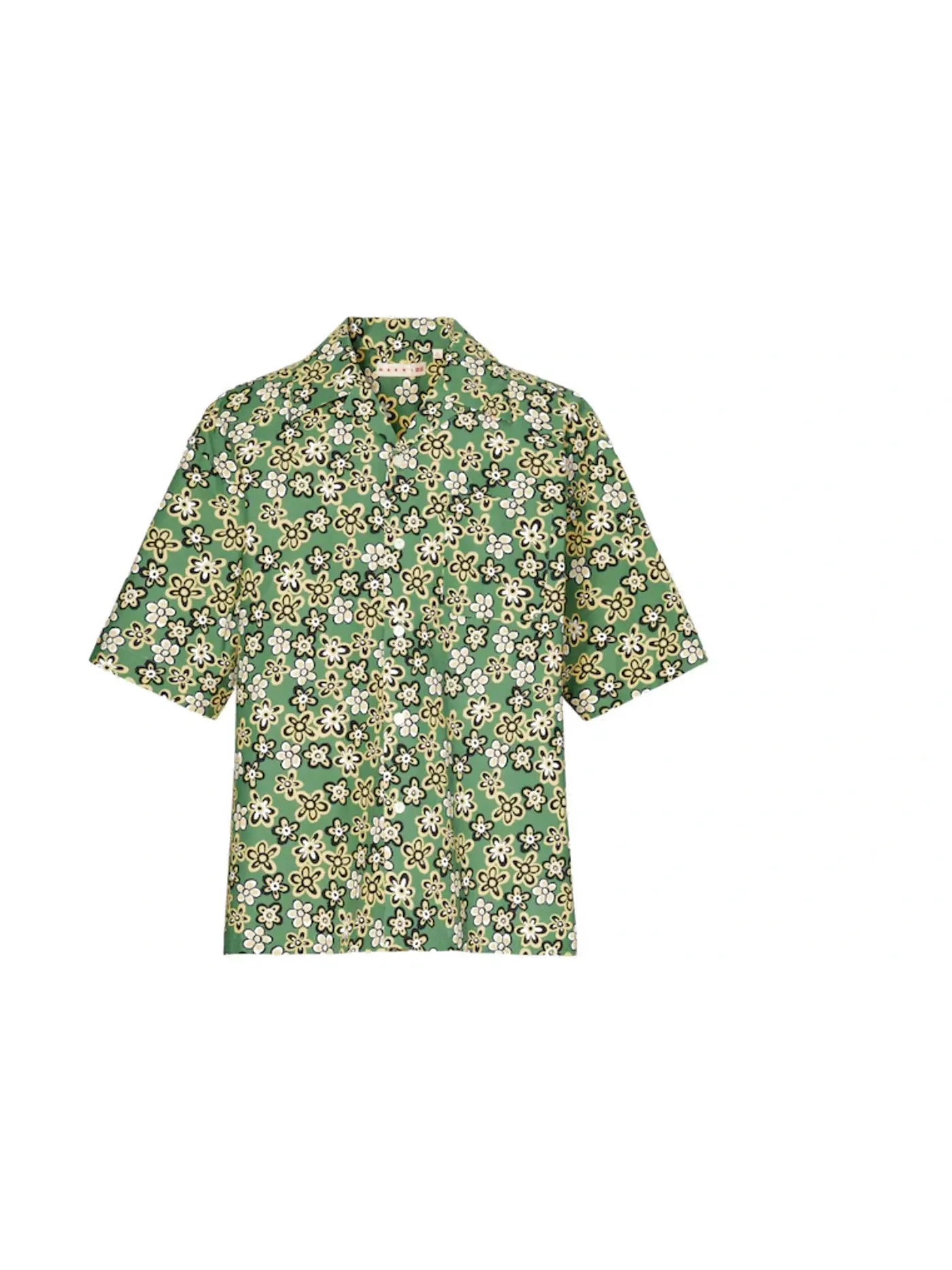 Мужская рубашка свободного кроя с отложным воротником Uniqlo x MARNI Shirt (Asia Sizing)