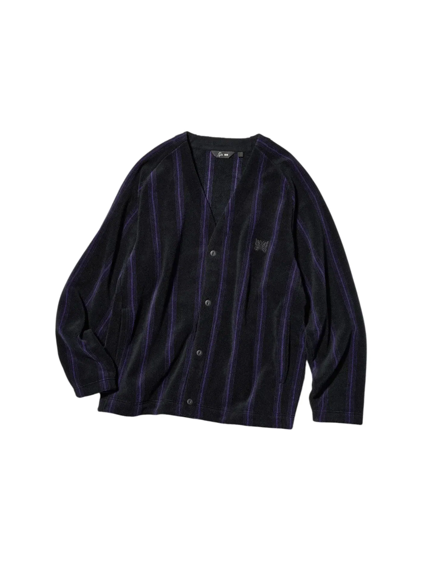 Детский кардиган оверсайз с принтом Cardigan (Asia Sizing) Uniqlo — изображение 1 из 1, мульти