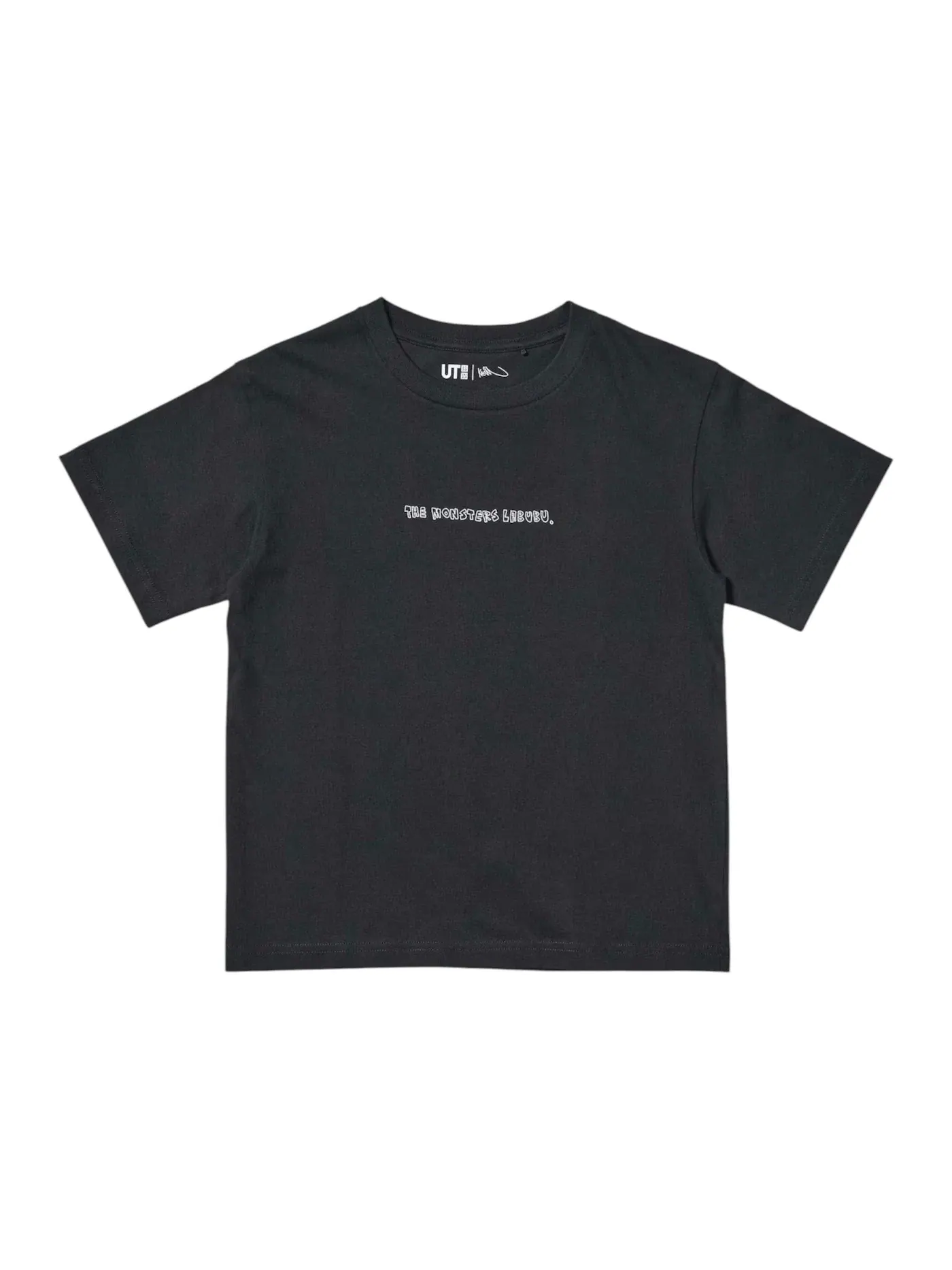 Детская футболка с принтом T-shirt Uniqlo — изображение 2 из 2, черный
