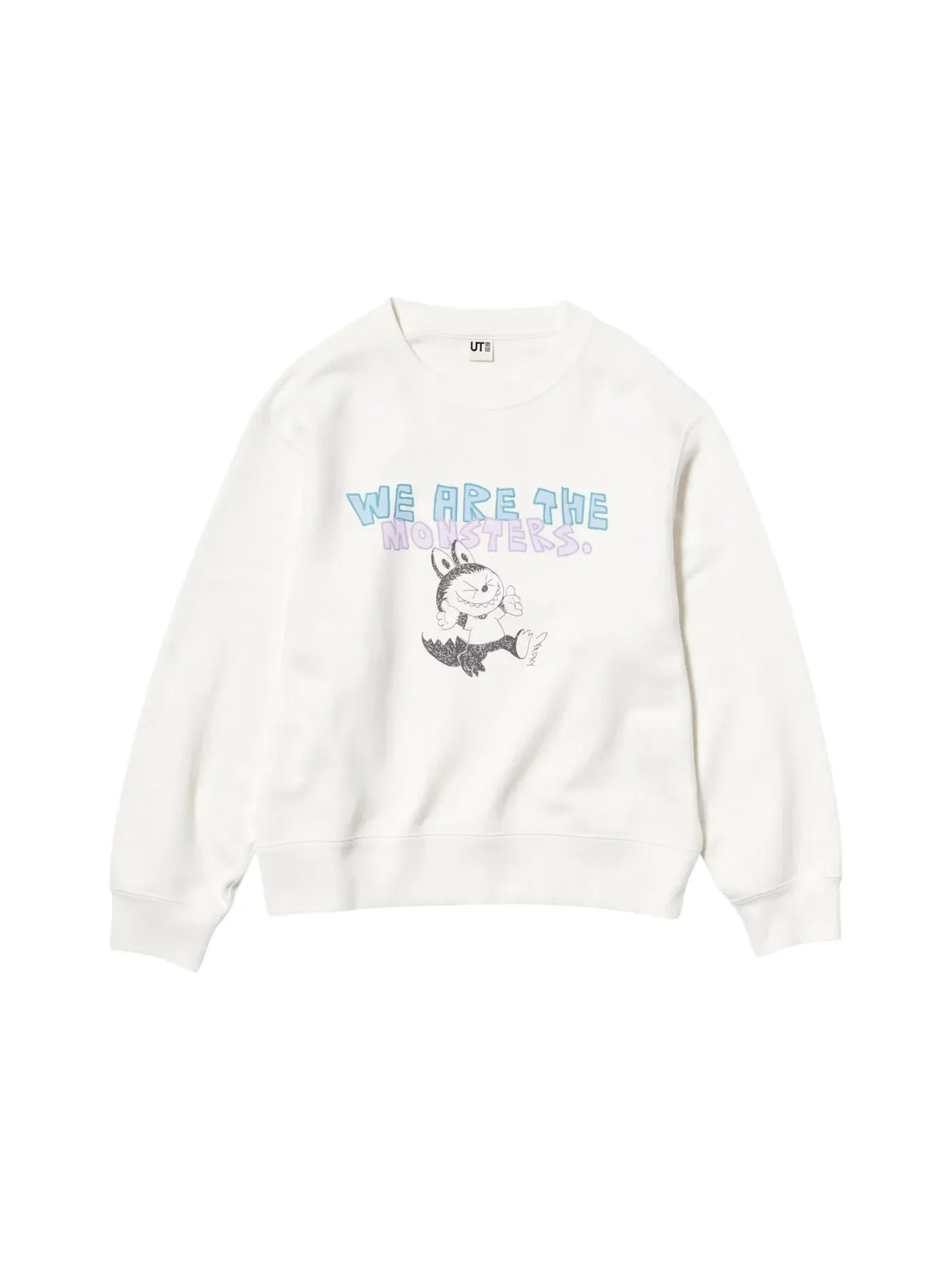 Детский свитшот с принтом The Monsters Uniqlo x POP MART