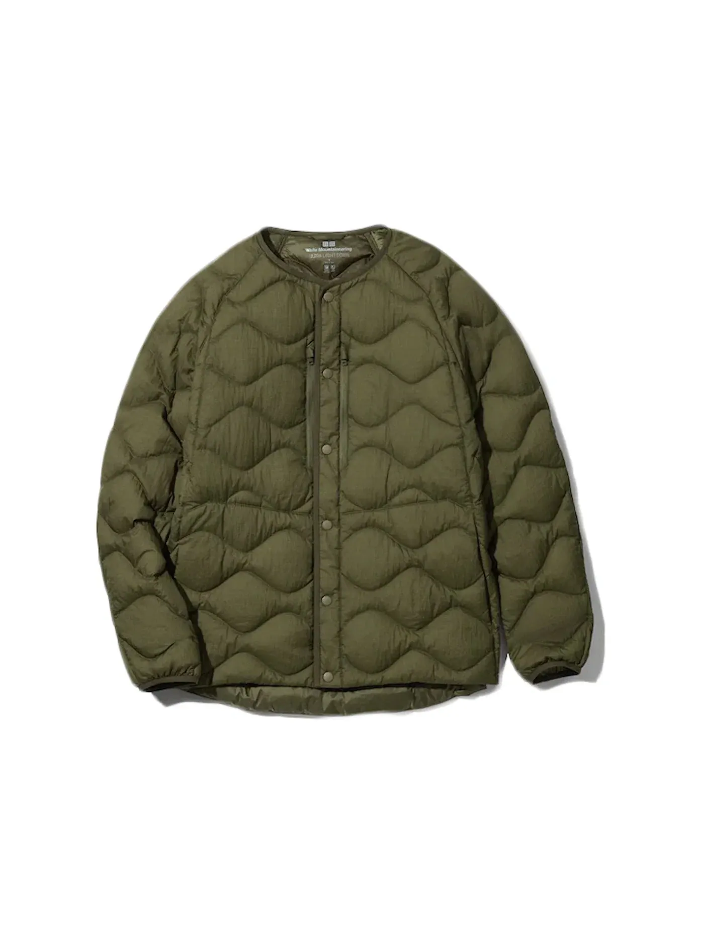 Мужская пуховая куртка Oversized с принтом Uniqlo x White Mountaineering Ultra Light Down Jacket